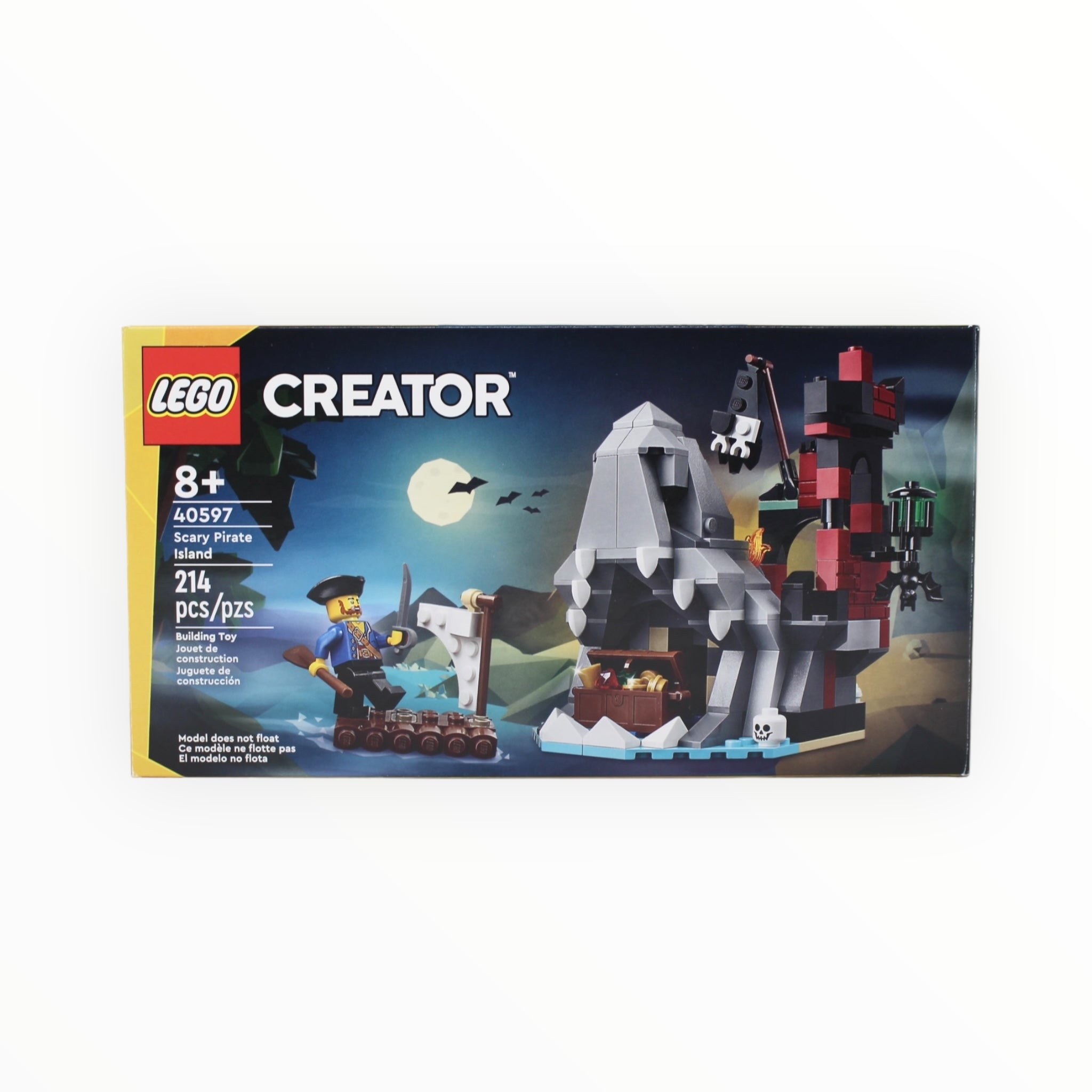 Certified Used Set 40597 Creator Scary Pirate Island