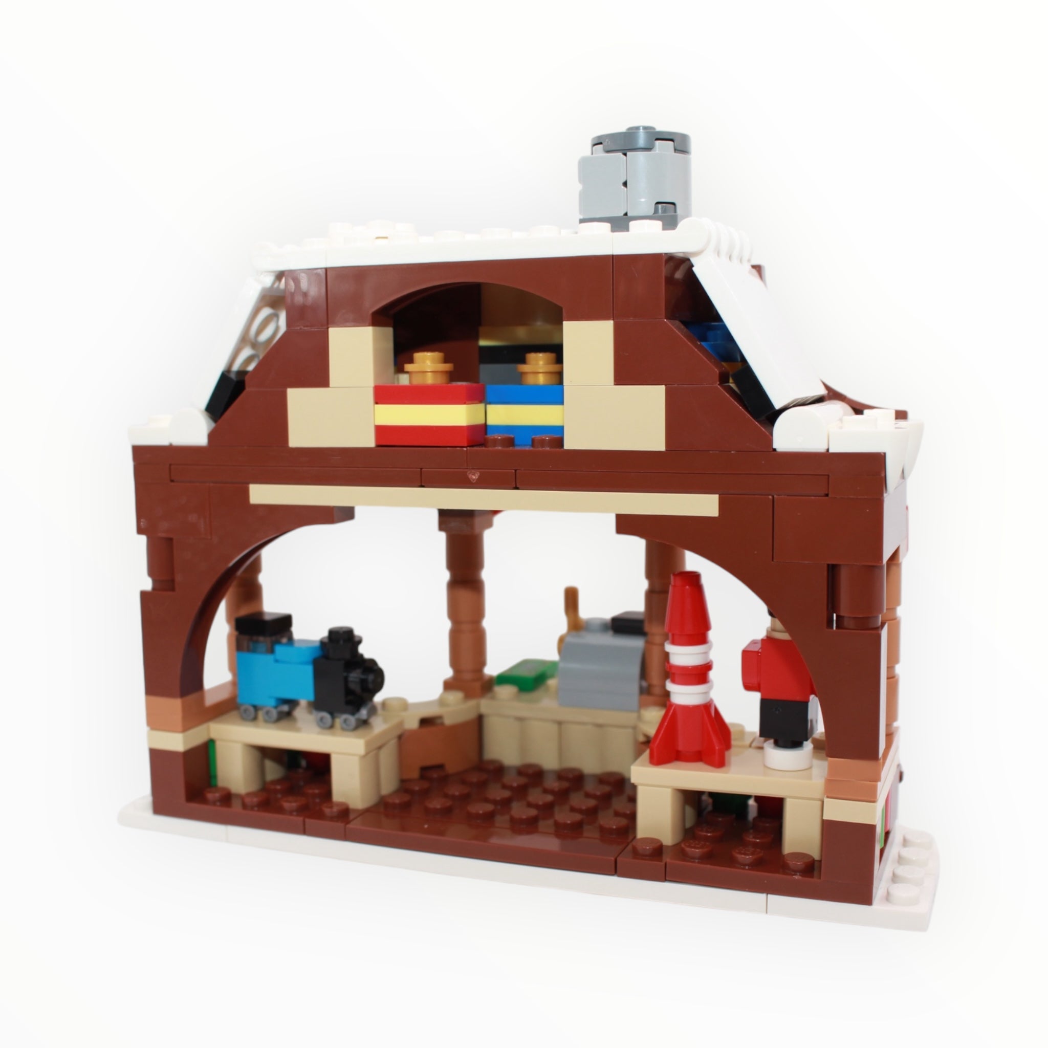 Used Set 40602 Creator Winter Market Stall