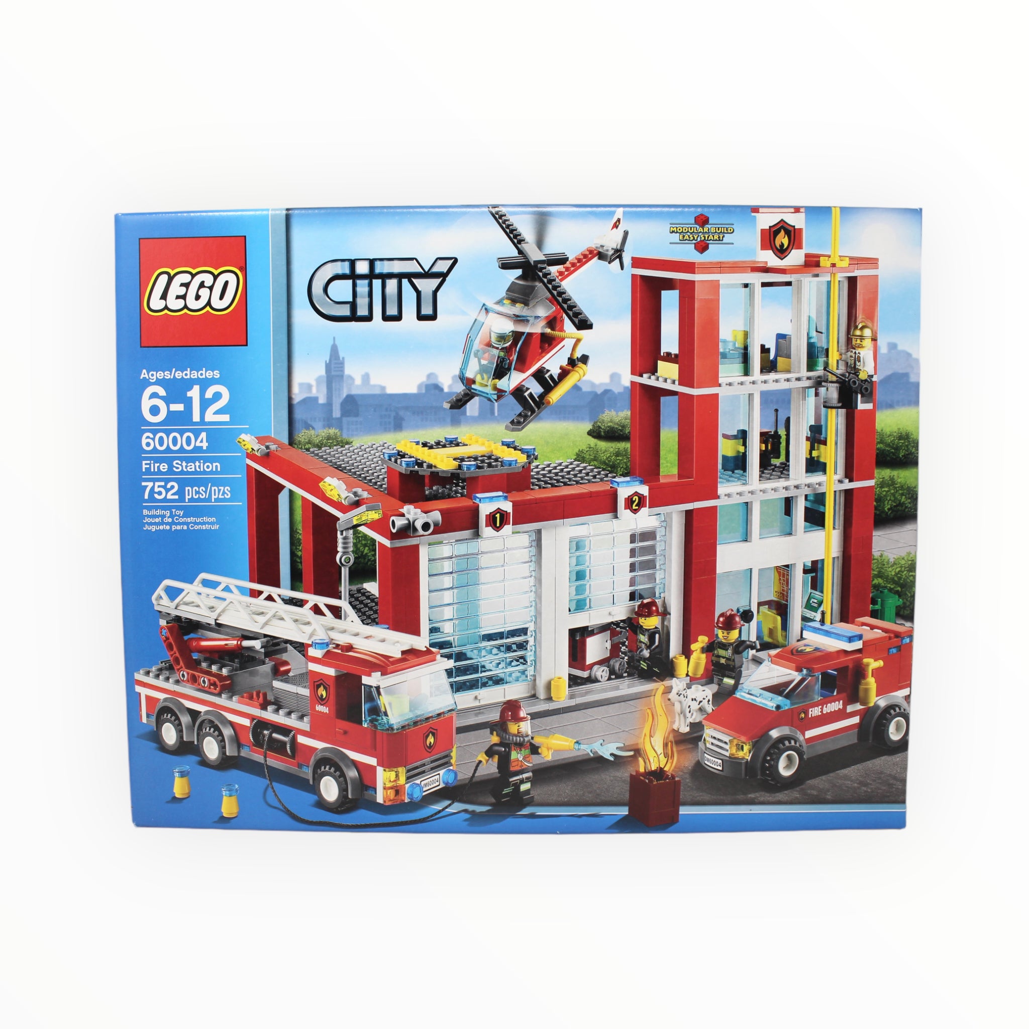 Retired Set 60004 City Fire Station - Main Image