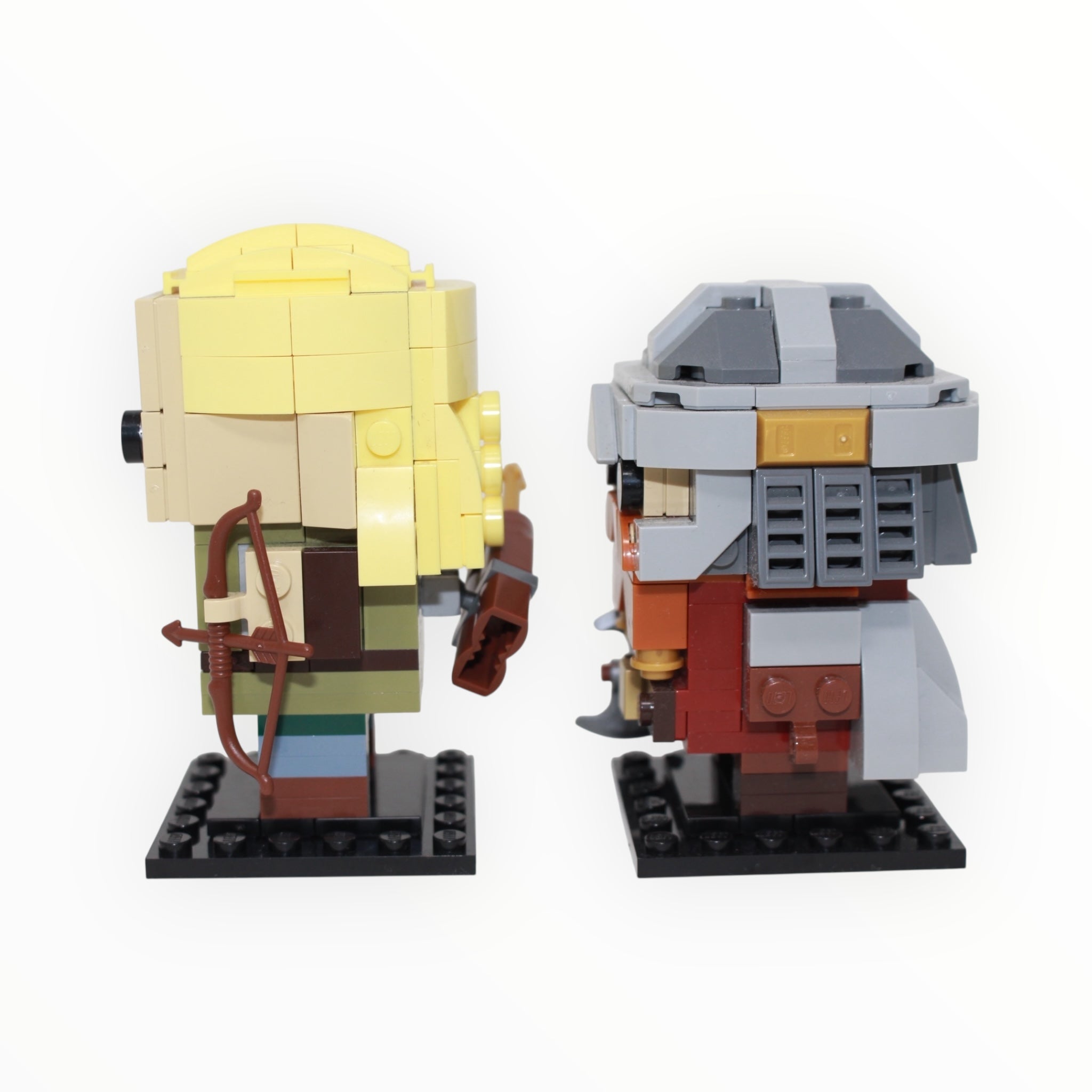 Used Set 40751 BrickHeadz The Lord of the Rings Legolas & Gimli