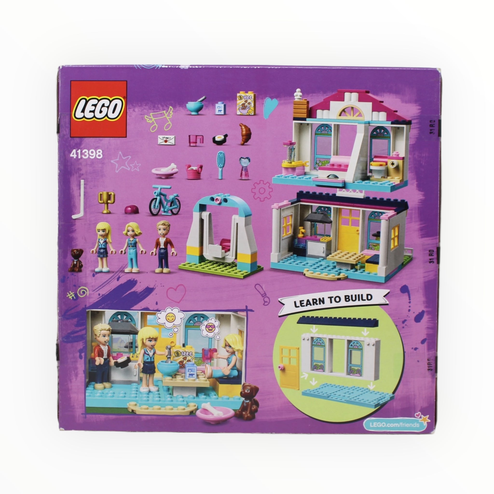 Certified Used Set 41398 Friends 4+ Stephanie’s House