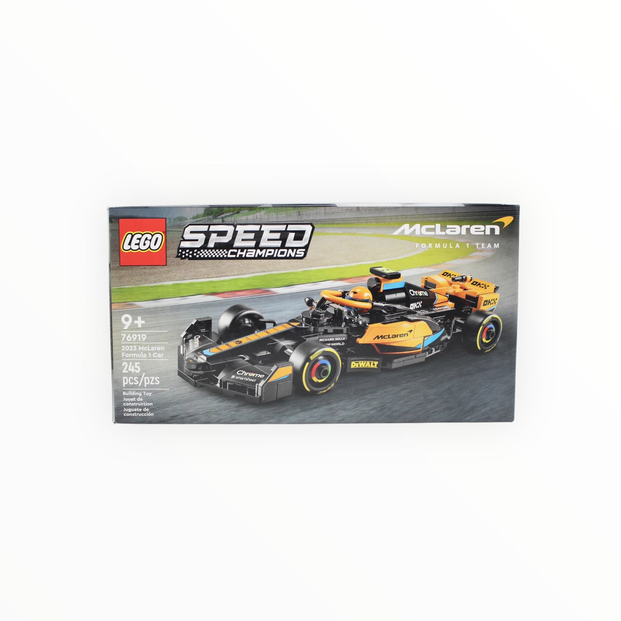 Certified Used Set 76919 Speed Champions 2023 McLaren Formula 1 Car