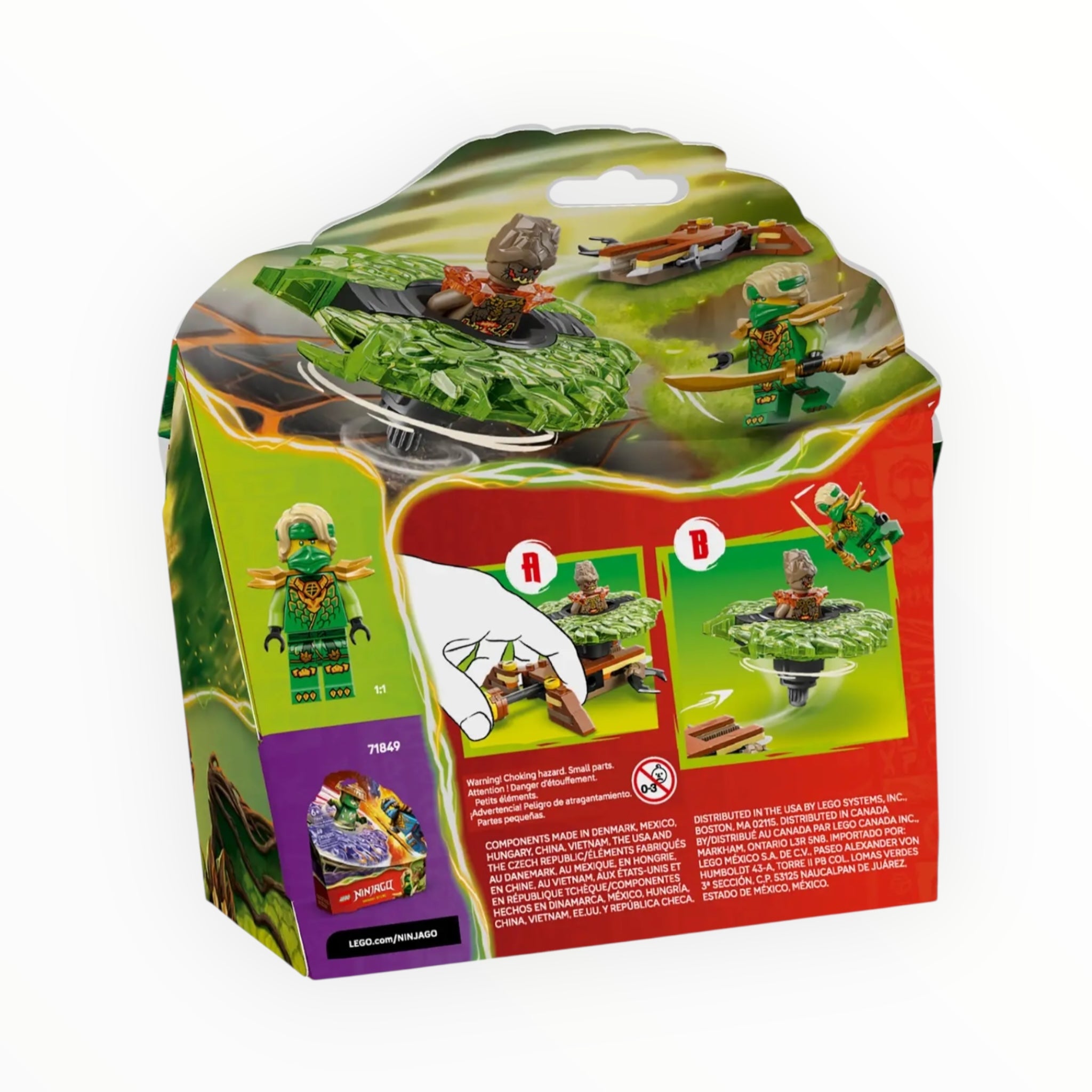 71850 Ninjago Lloyd vs. Earth Monster Spinner