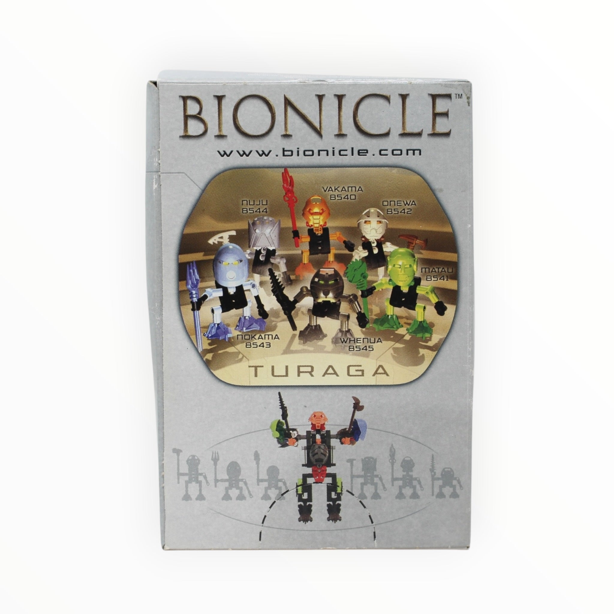 Retired Set 8541 Bionicle Turaga Matau (slight box damage)