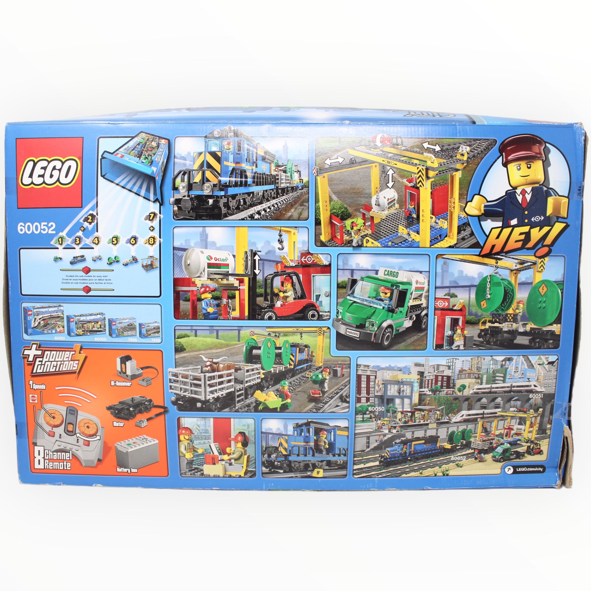 Retired Set 60052 City Cargo Train (2014, damaged box)