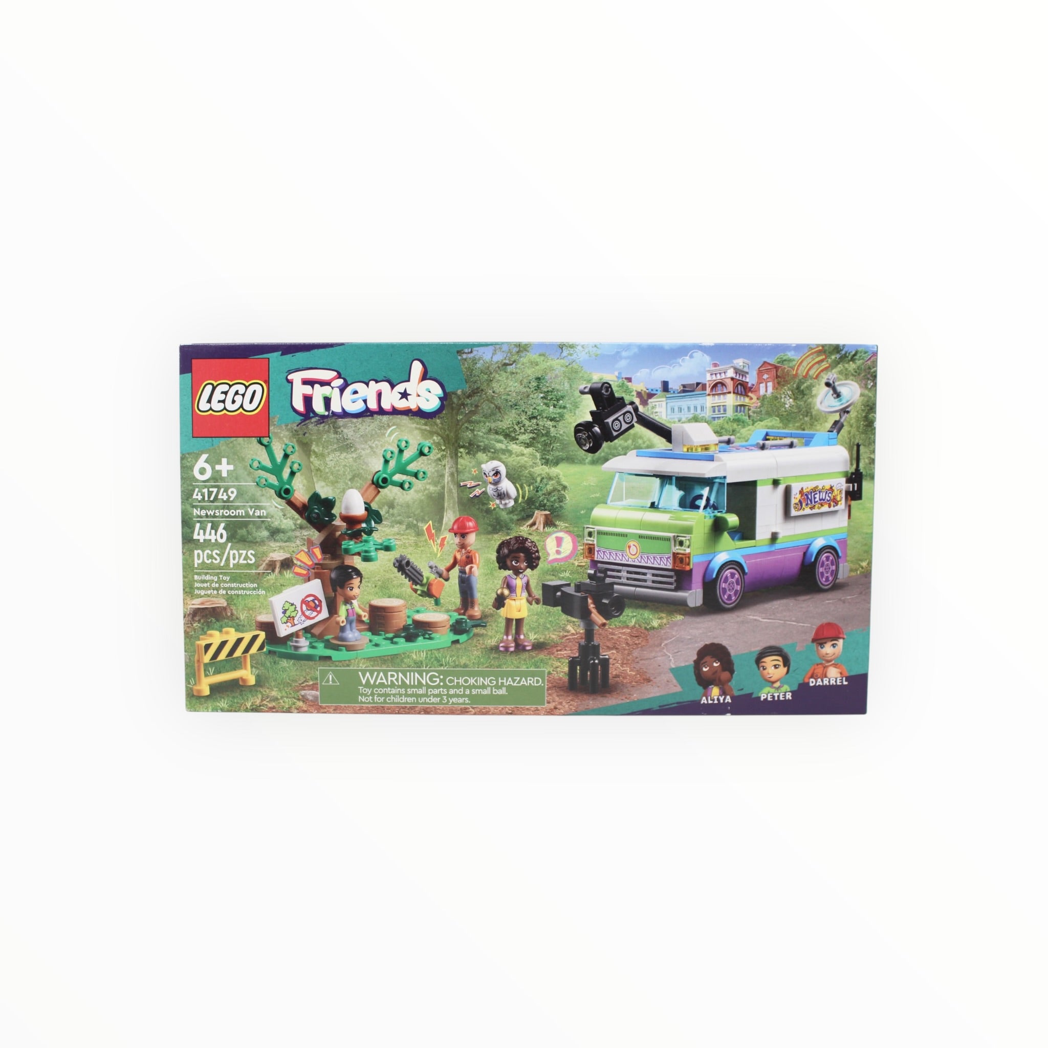 Retired Set 41749 Friends Newsroom Van