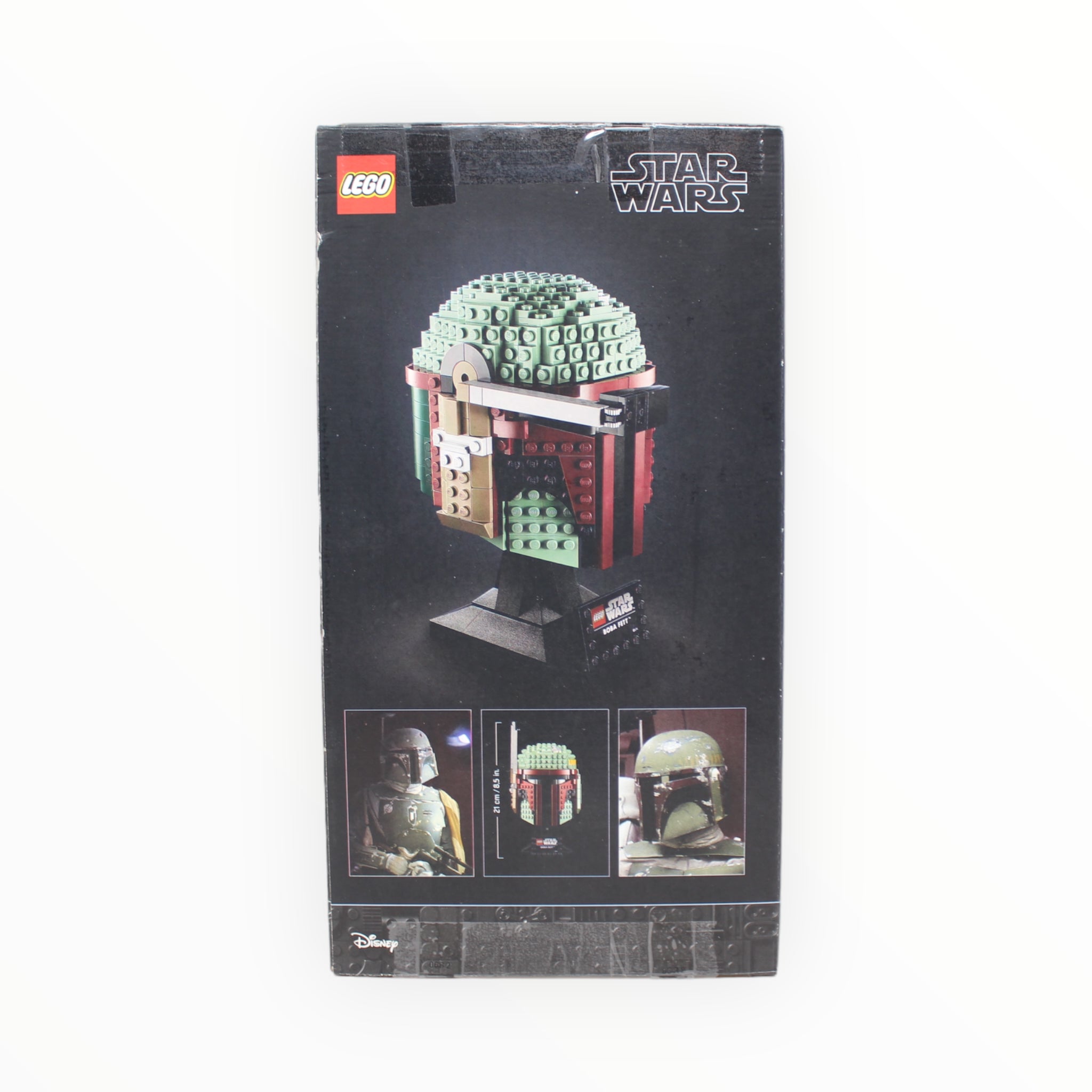Certified Used Set 75277 Star Wars Boba Fett Helmet (open box, sealed bags)