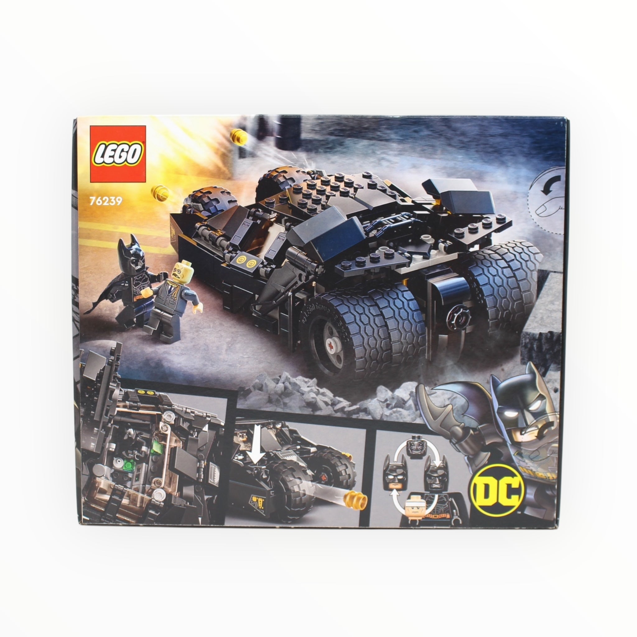 Retired Set 76239 The Dark Knight Trilogy Batmobile Tumbler: Scarecrow Showdown