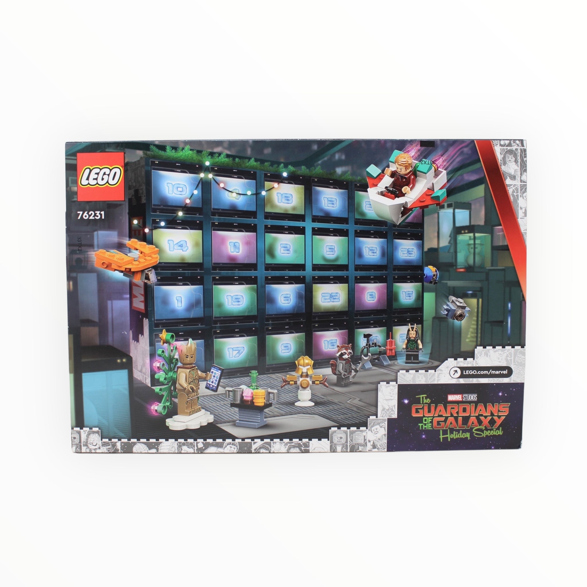 Retired Set 76231 Marvel Guardians of the Galaxy Advent Calendar
