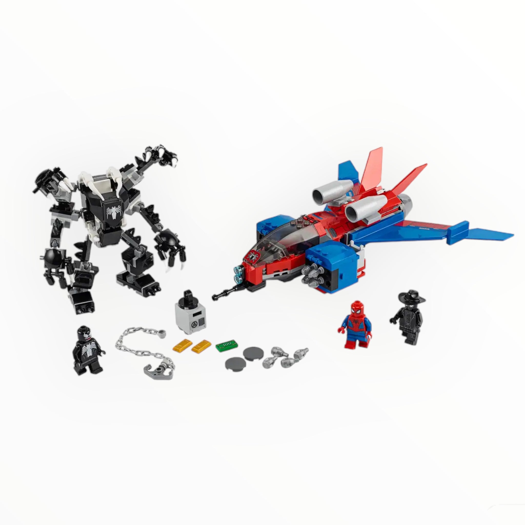Retired Set 76150 Spider-Man Spiderjet vs. Venom Mech