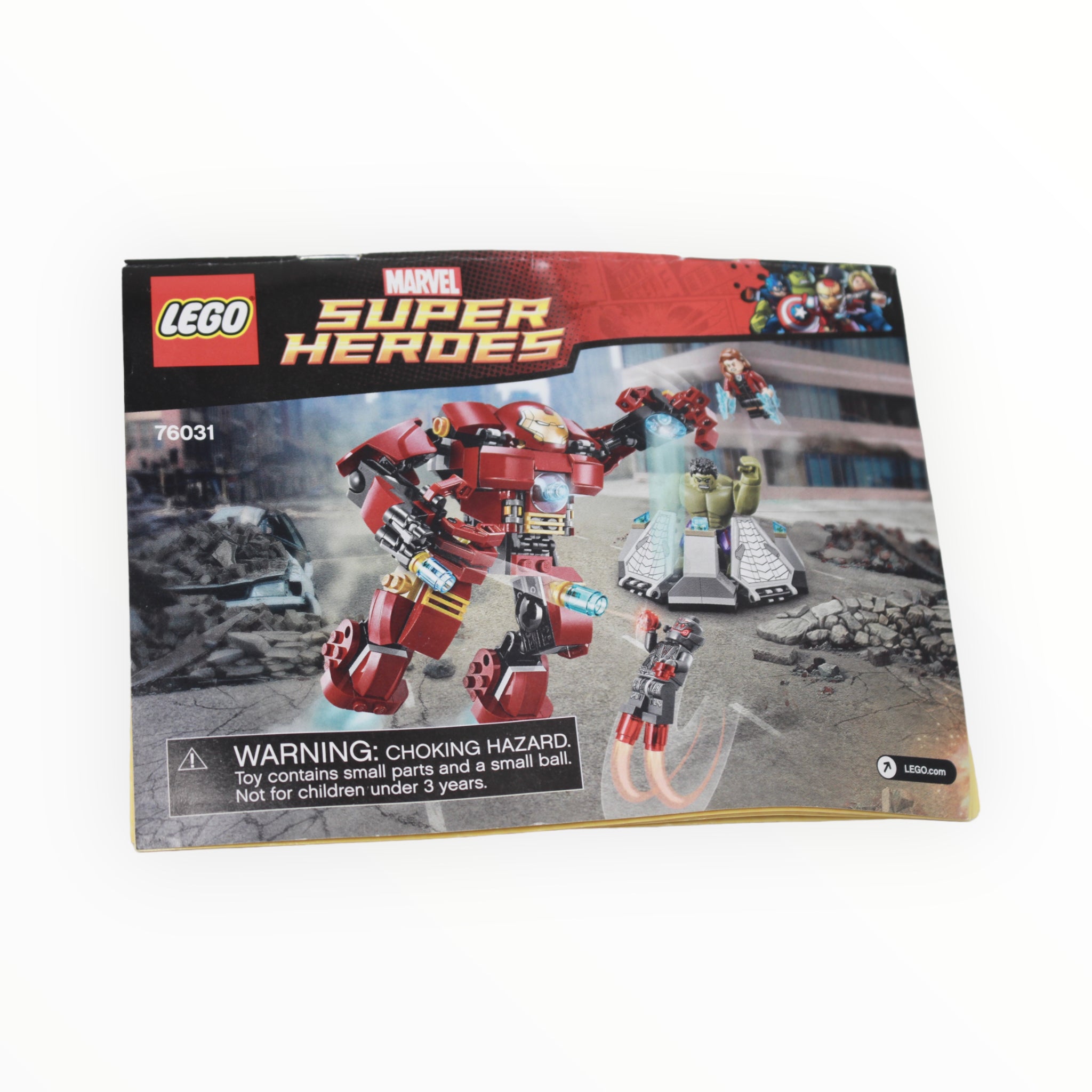 Used Set 76031 Marvel Super Heroes Hulk Buster Smash