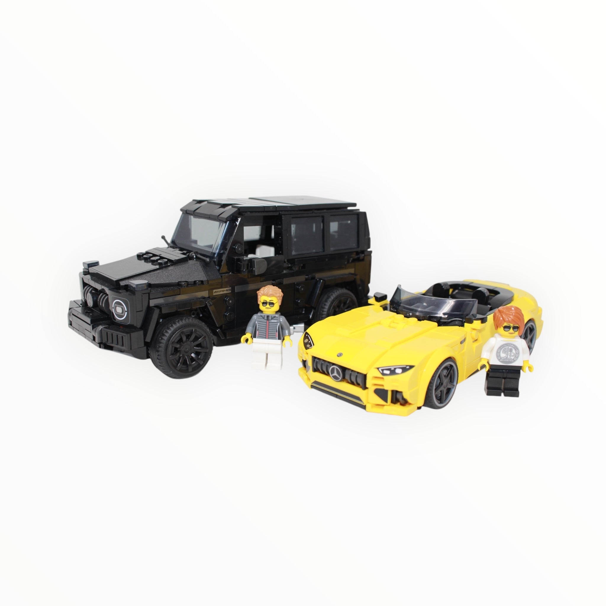Used Set 76924 Speed Champions Mercedes-AMG G 63 & Mercedes-AMG SL 63