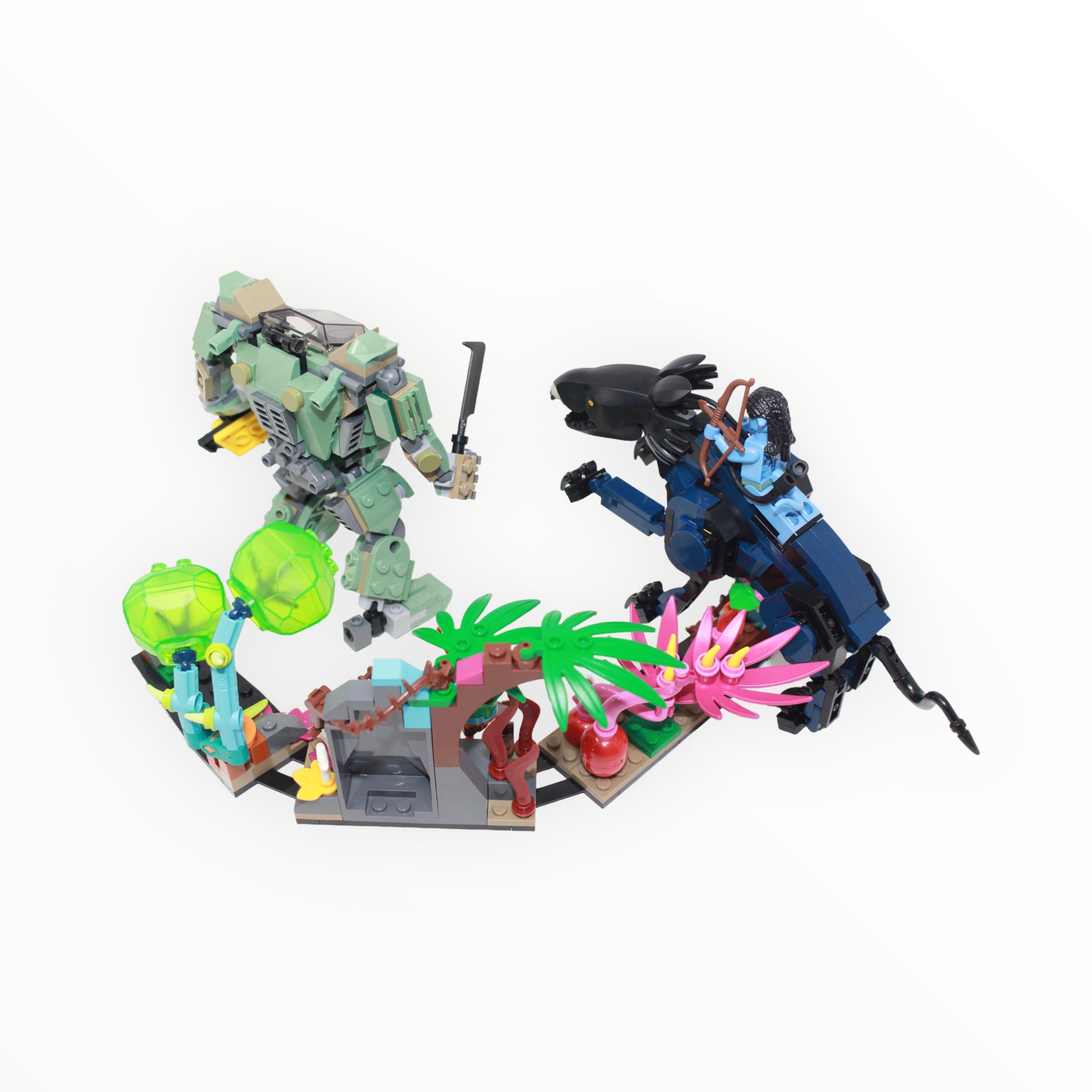 Used Set 75571 Avatar Neytiri & Thanator vs AMP Suit Quaritch