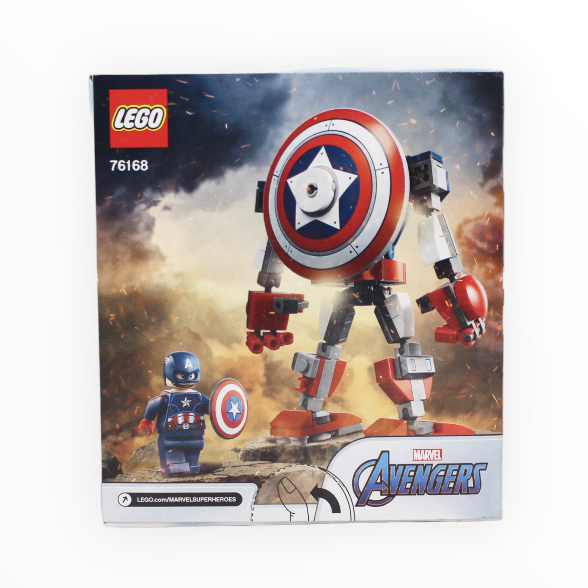 Retired Set 76168 Avengers Captain America Mech Armor
