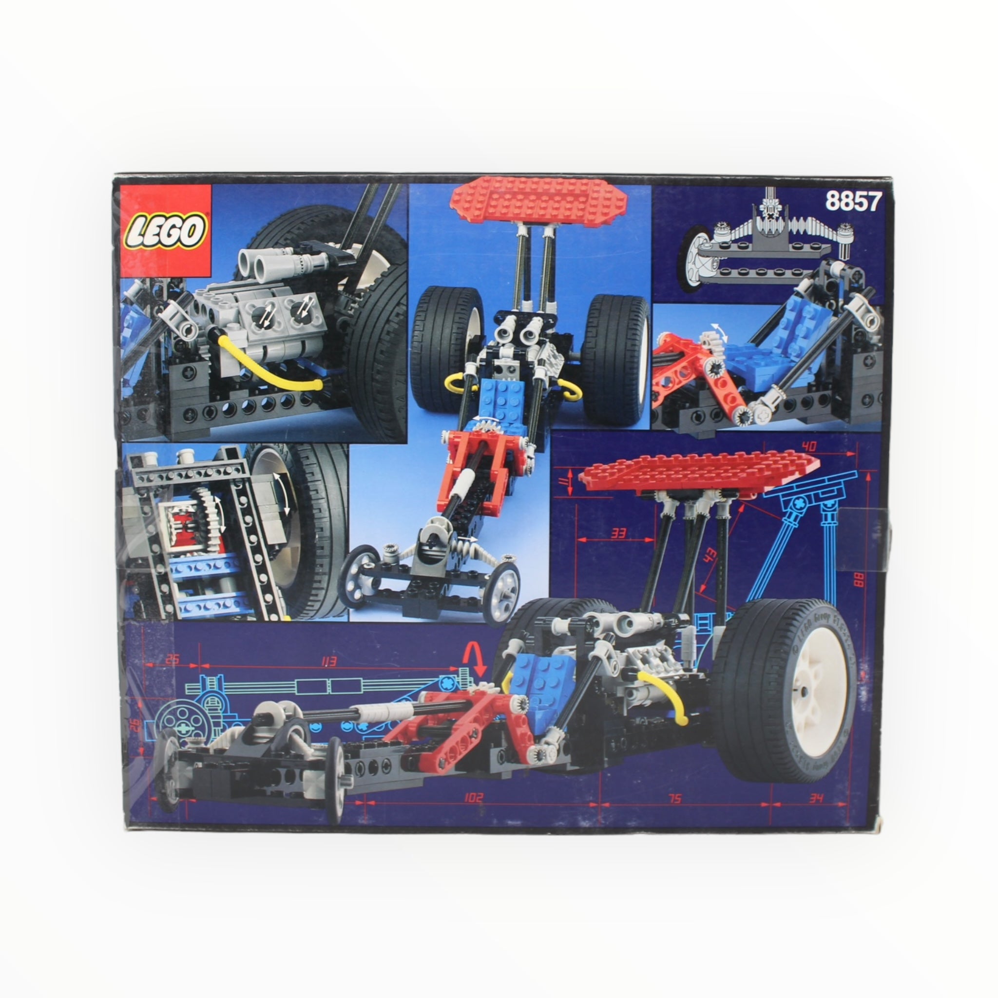 Certified Used Set 8857 Technic Street Chopper