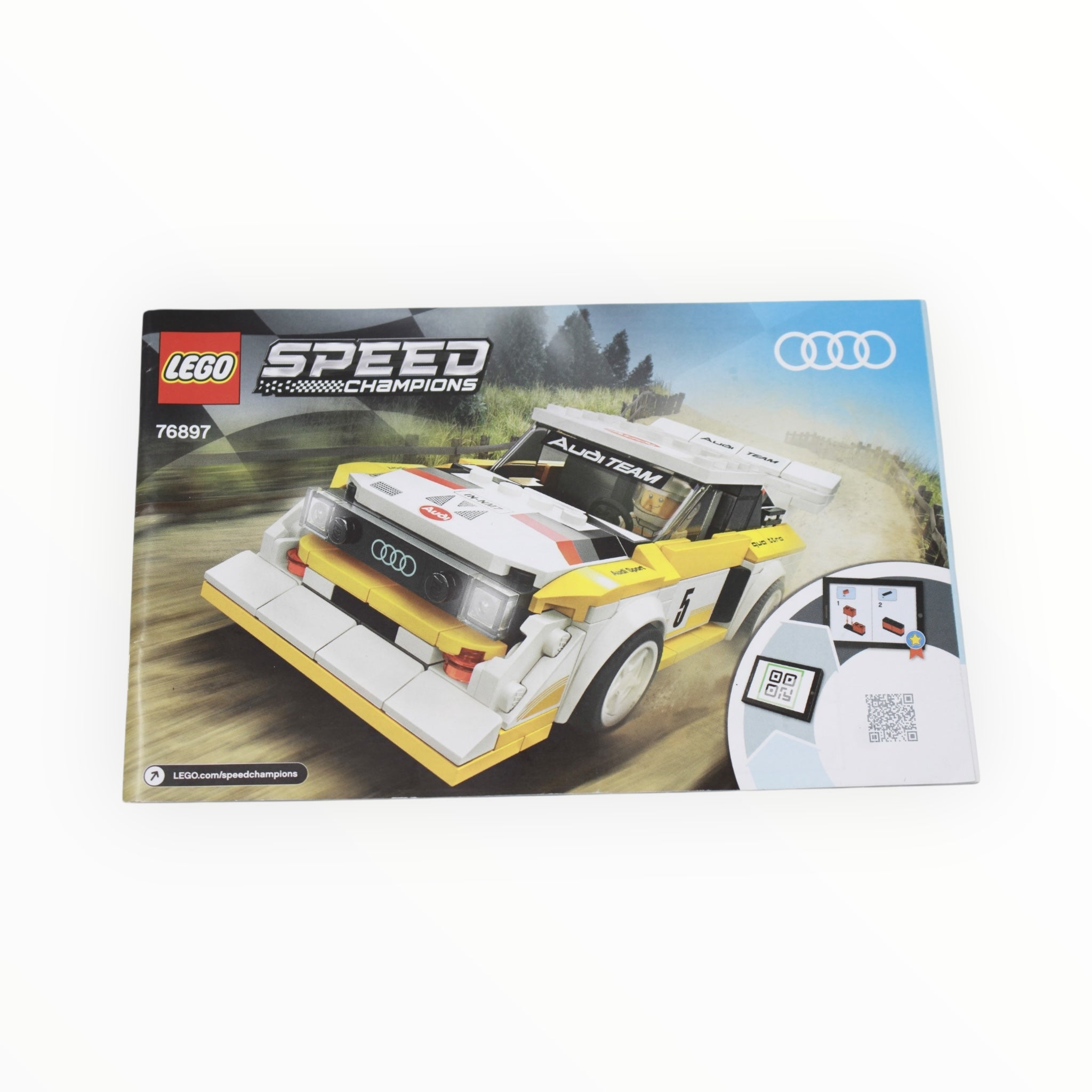 Used Set 76897 Speed Champions 1985 Audi Sport quattro S1