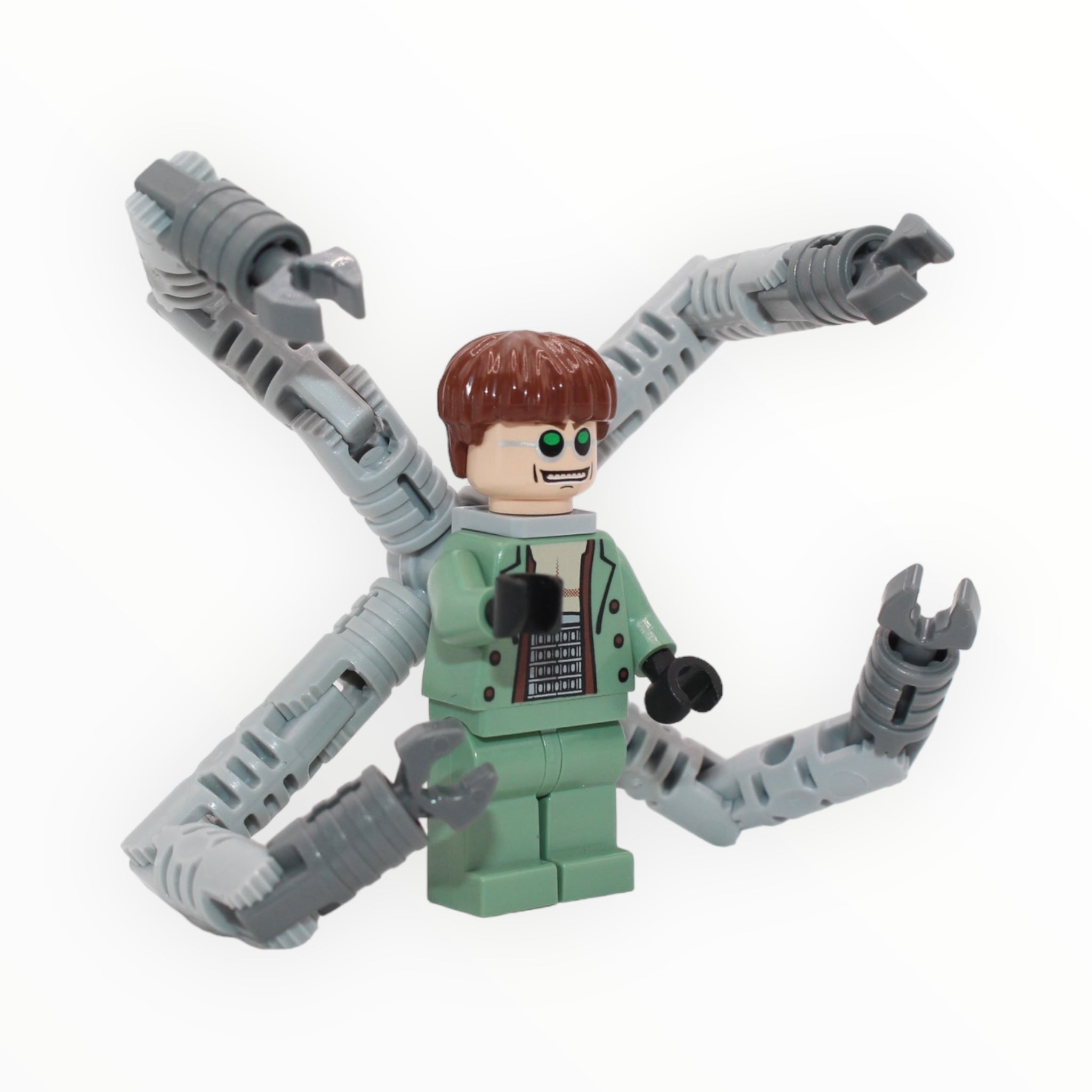 Dr. Octopus/ Doc Ock (sand green, toothy smile, tentacles)
