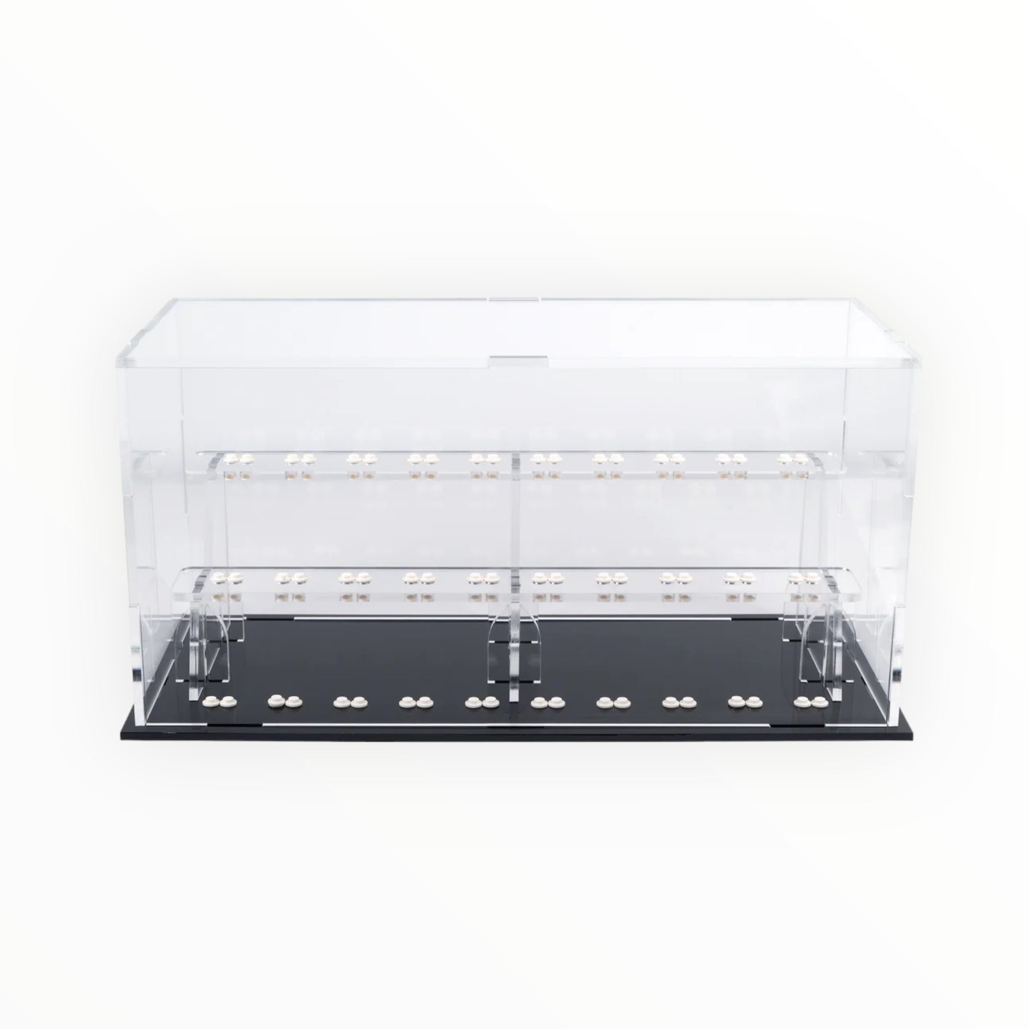 Brickshell Podium Display Case - 30 Minifigures