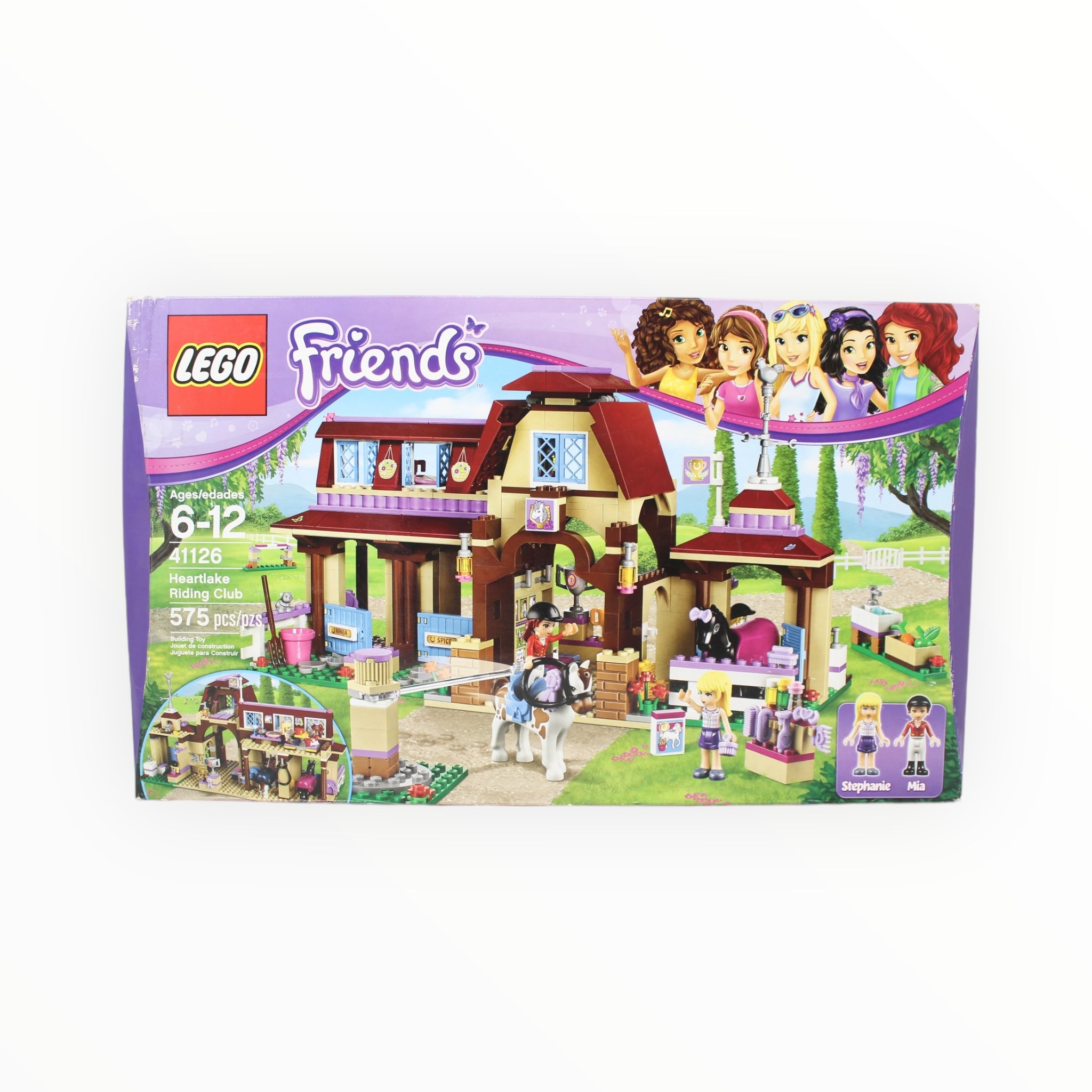 Certified Used Set 41126 Friends Heartlake Riding Club (open box, sealed bags)