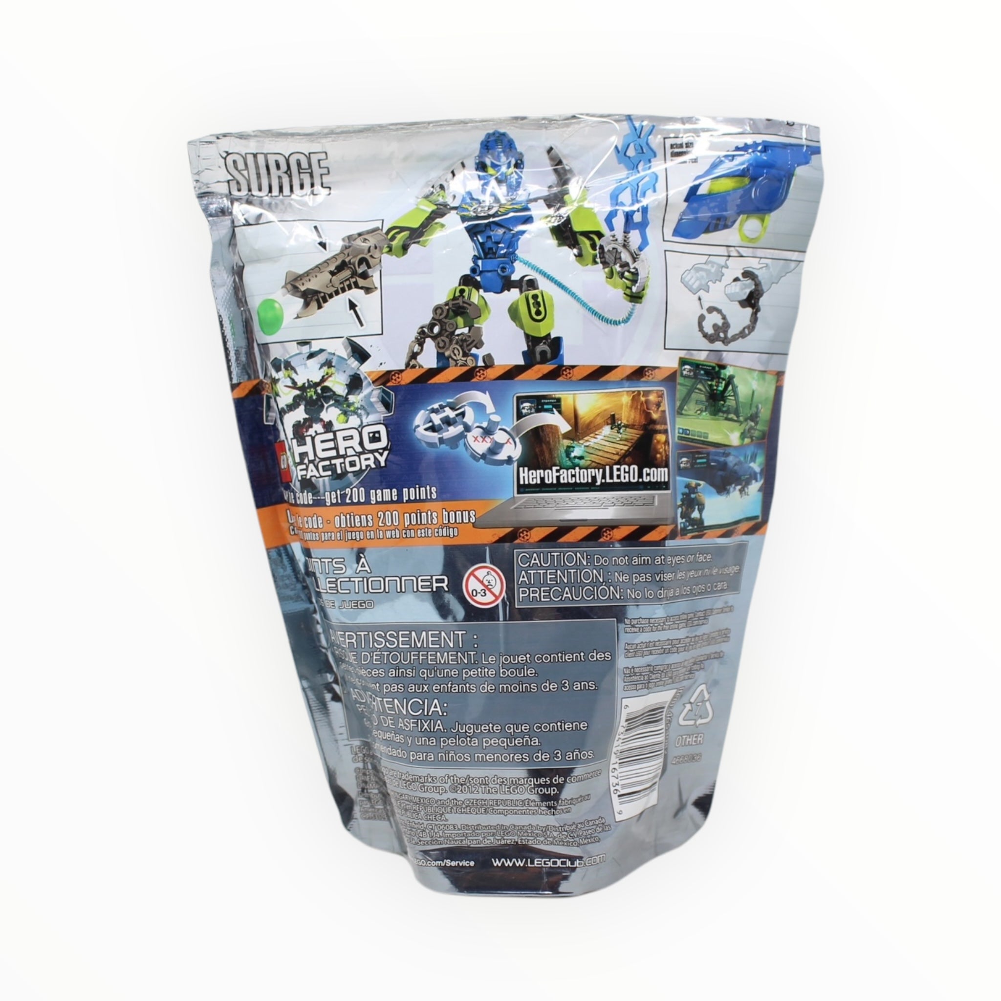 Certified Used Set 6217 Hero Factory Surge