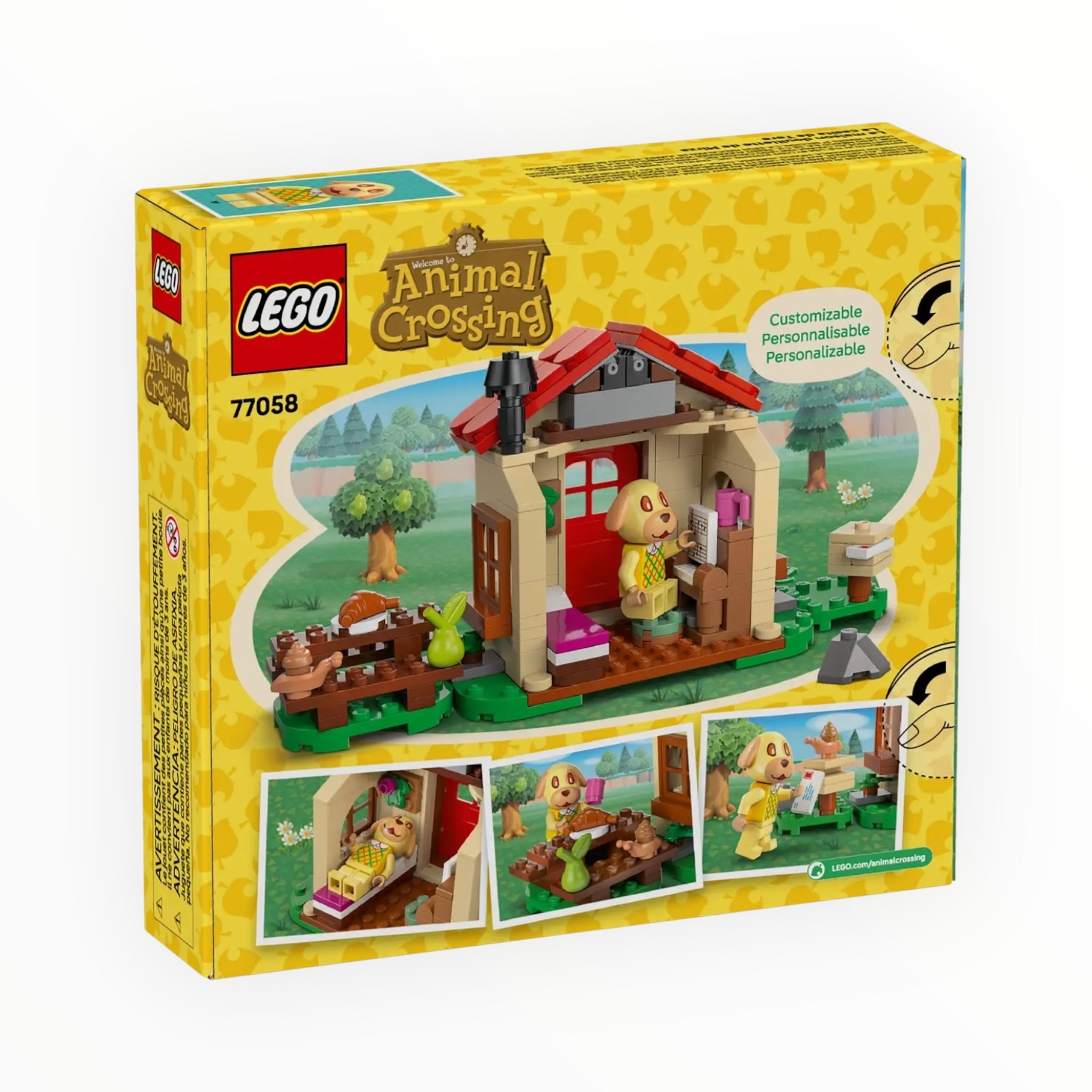 77058 Animal Crossing Goldie’s Cozy House