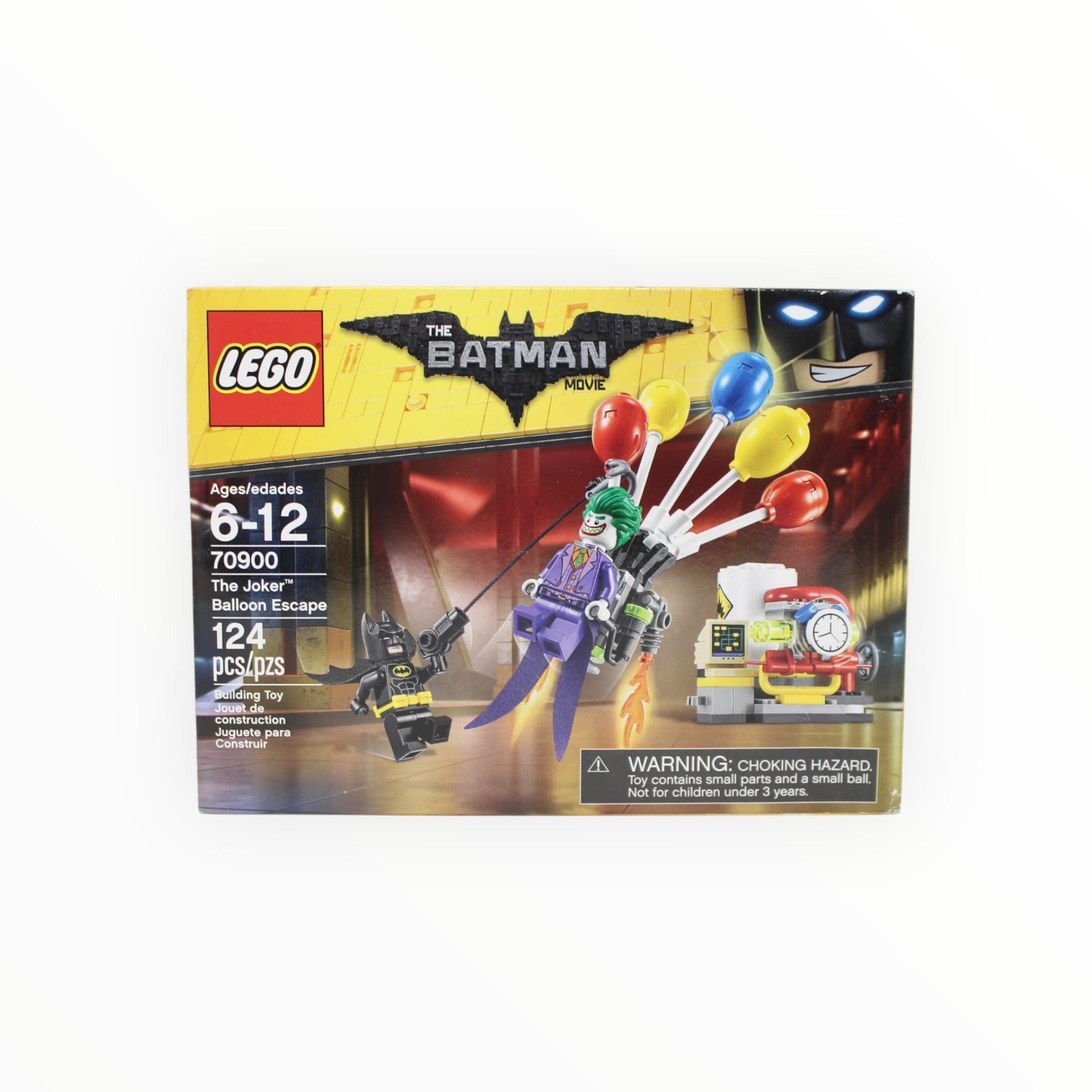 Retired Set 70900 The LEGO Batman Movie The Joker Balloon Escape (slight box damage)