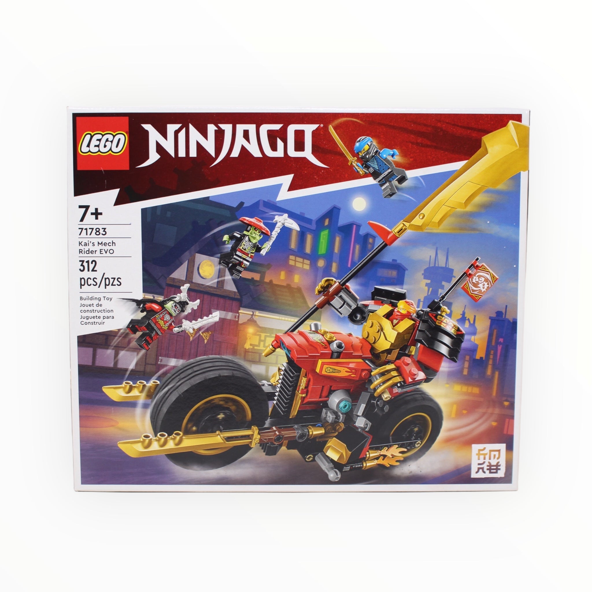 Certified Used Set 71783 Ninjago Kai’s Mech Rider EVO