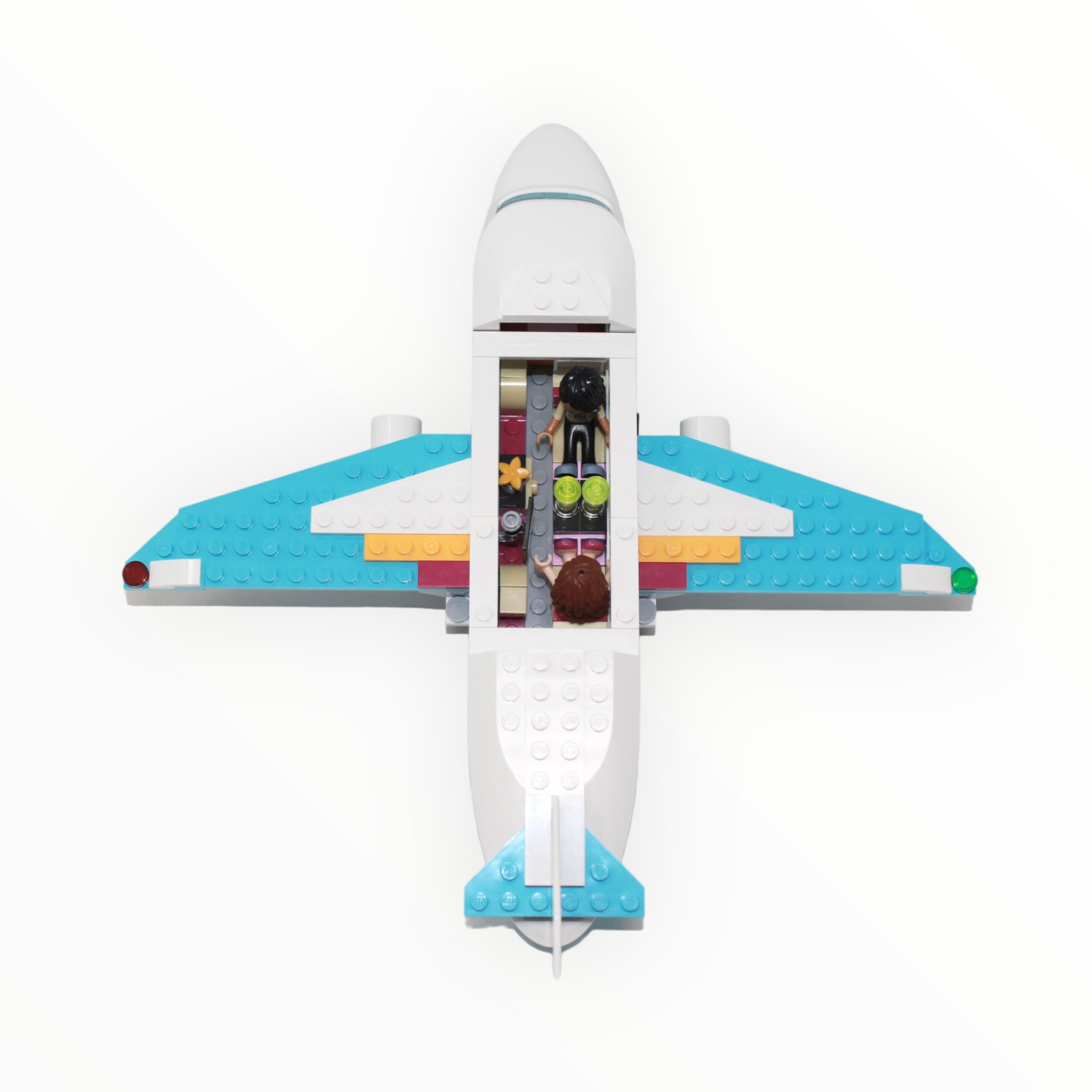 Used Set 41100 Friends Heartlake Private Jet
