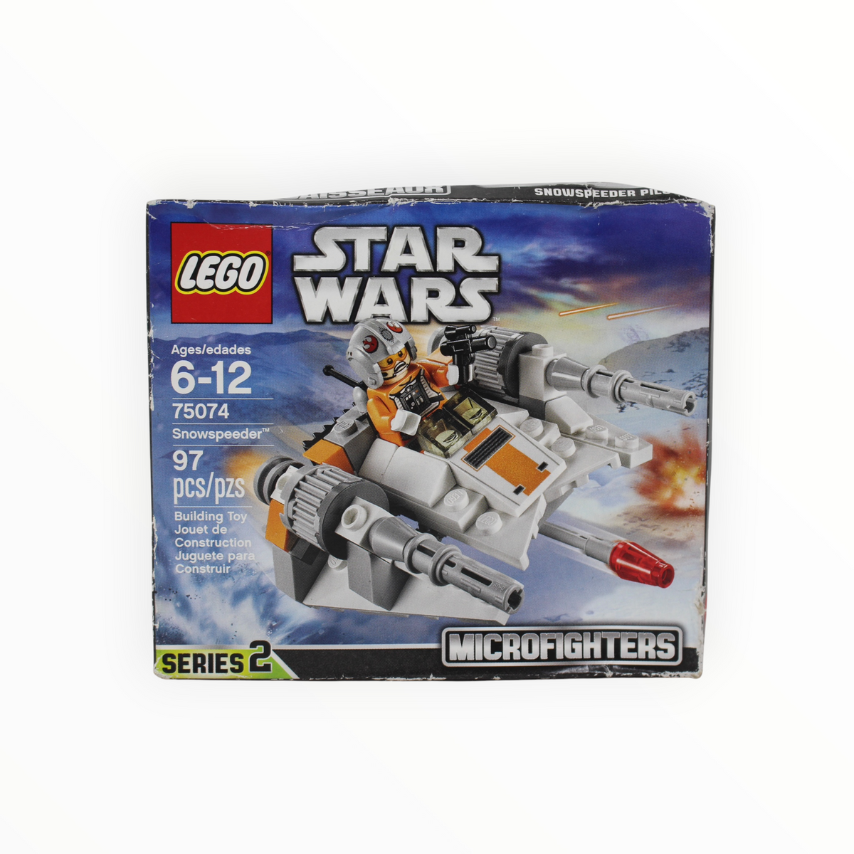 Retired Set 75074 Star Wars Snowspeeder Microfighter (damaged box)
