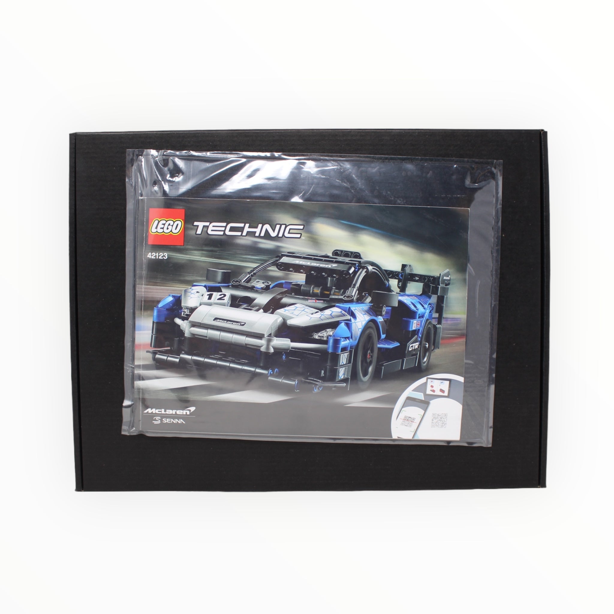 Certified Used Set 42123 Technic McLaren Senna GTR (no box, some bags sealed)