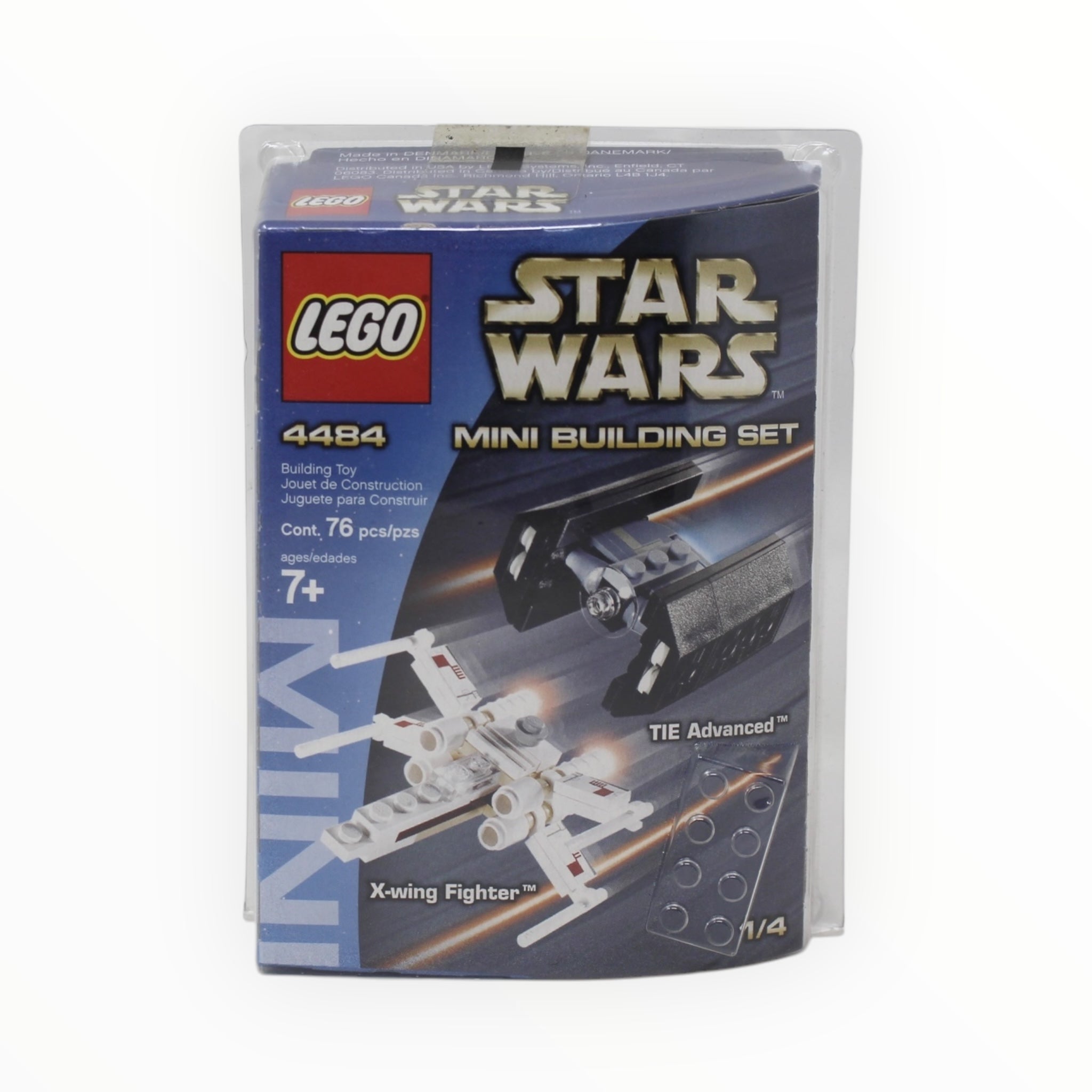 Retired Set 4484 Star Wars Mini X-wing Fighter & TIE Advanced