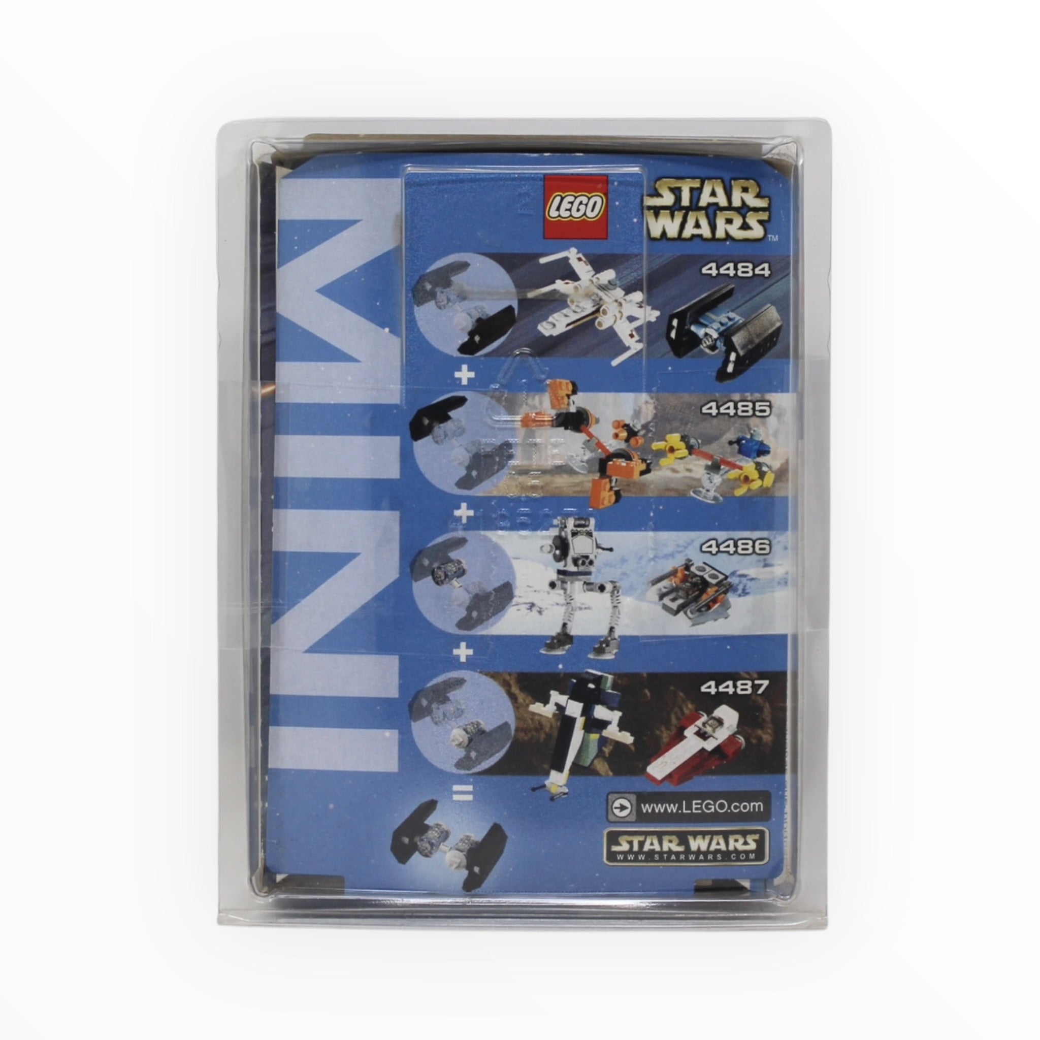 Certified Used Set 4484 Star Wars Mini X-wing Fighter & TIE Advanced