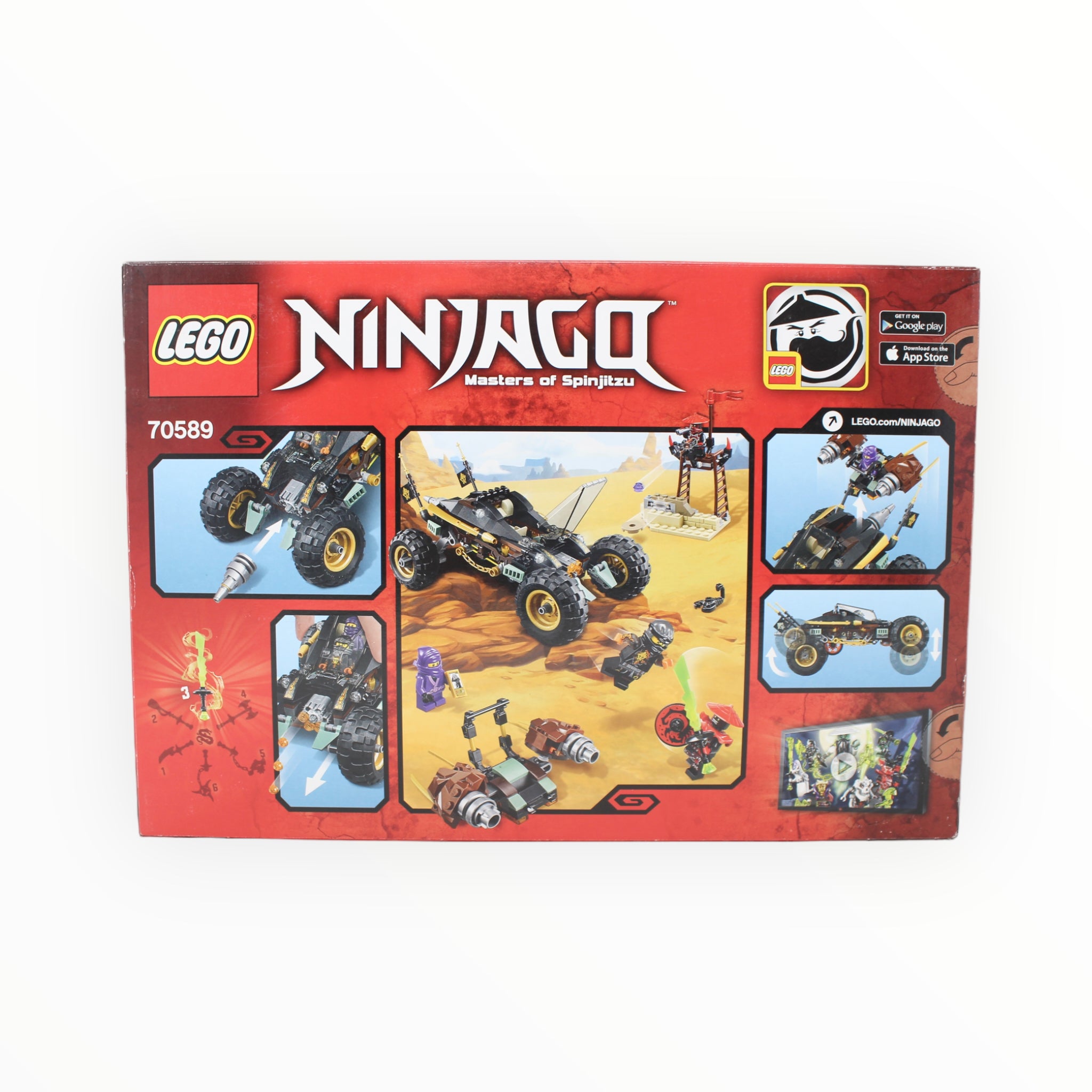 Retired Set 70589 Ninjago Rock Roader