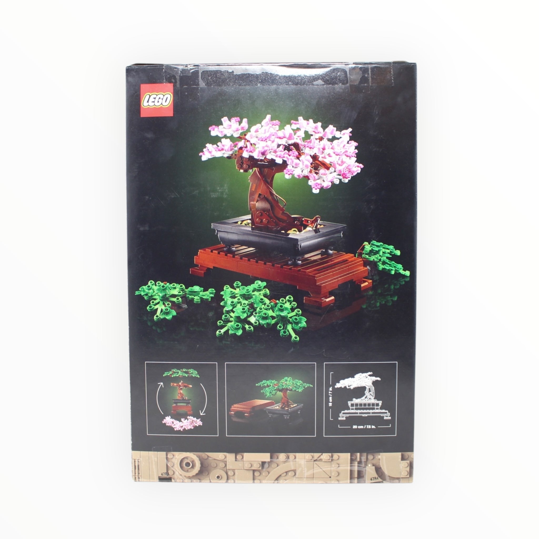 Certified Used Set 10281 Botanical Collection Bonsai Tree (sealed bags)