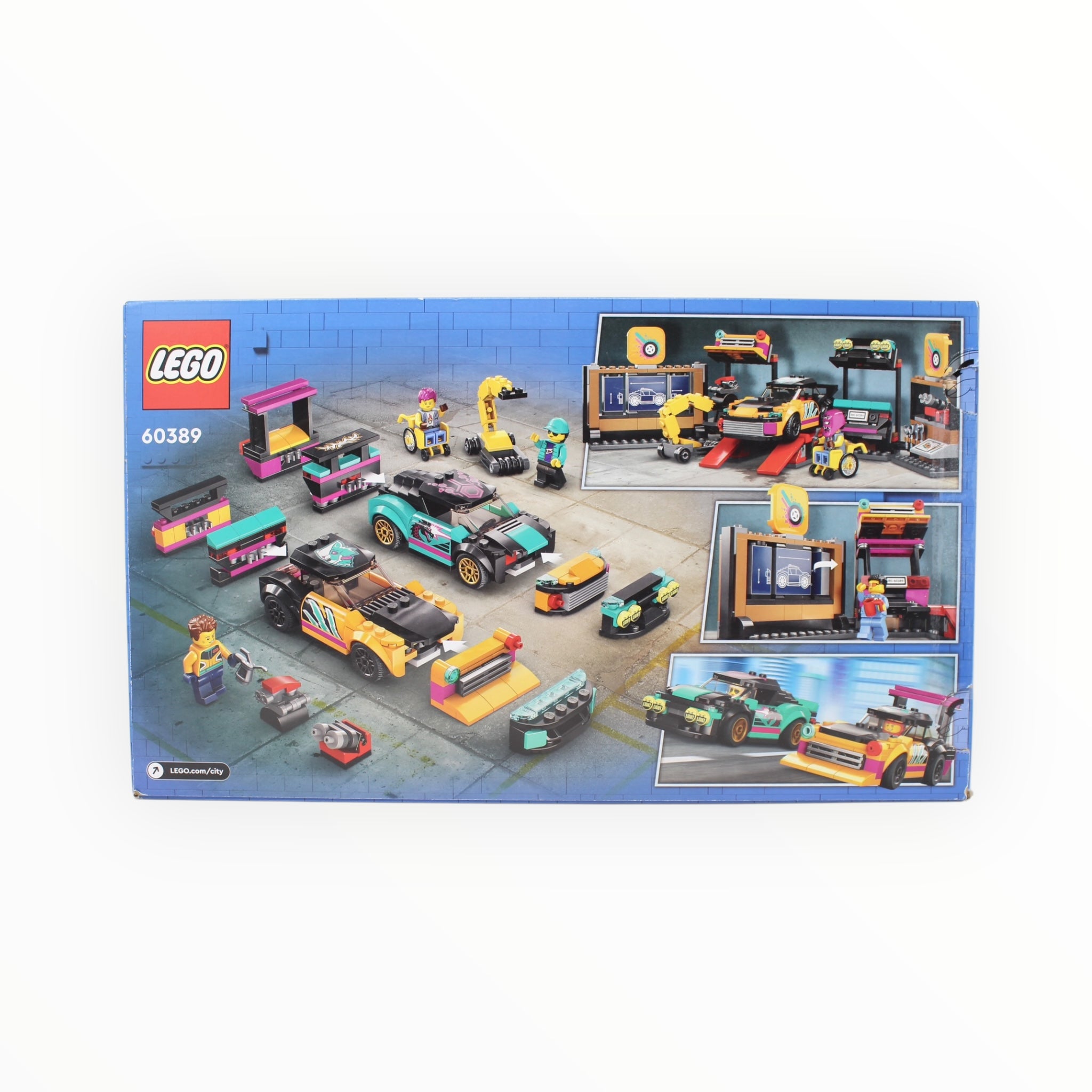 Certified Used Set 60389 City Custom Car Garage