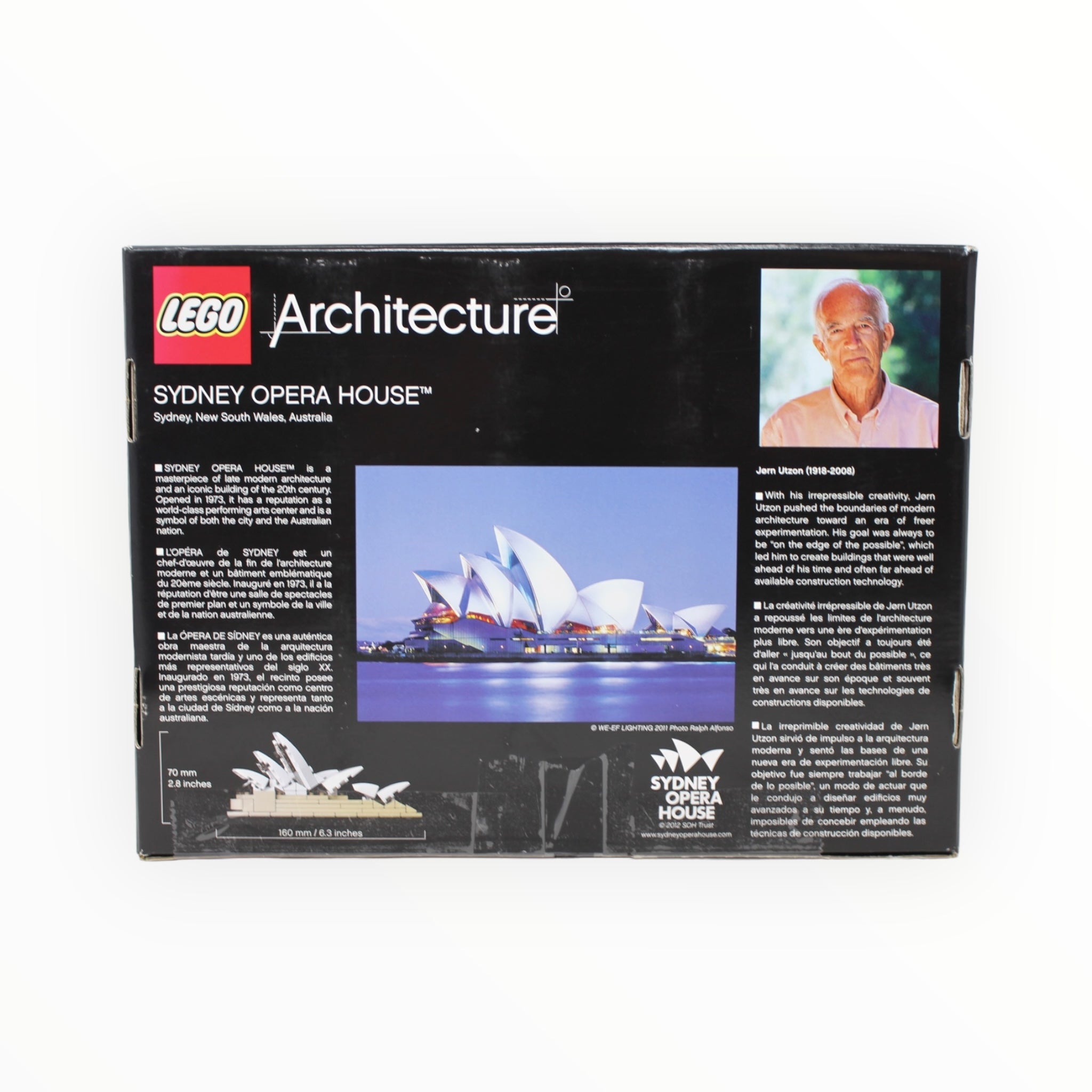 Certified Used Set 21012 Architecture Sydney Opera House