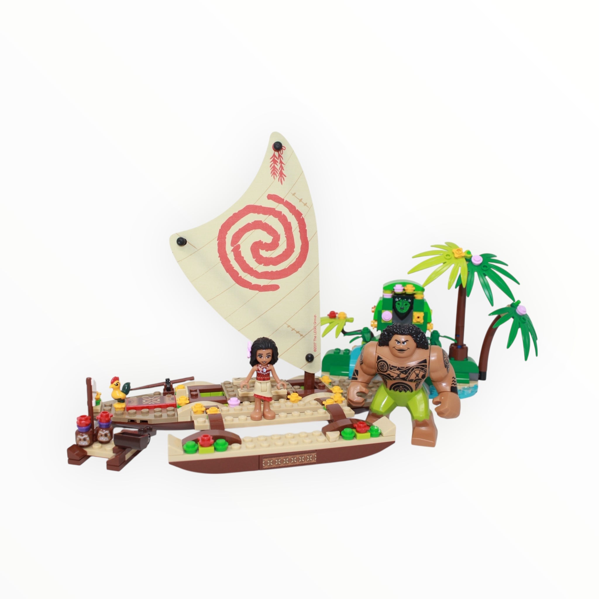 Used Set 41150 Disney Moana’s Ocean Voyage