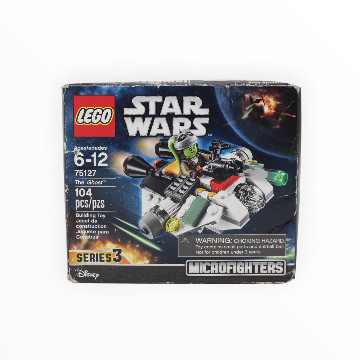 Retired Set 75127 Star Wars The Ghost Micofighter (damaged box)