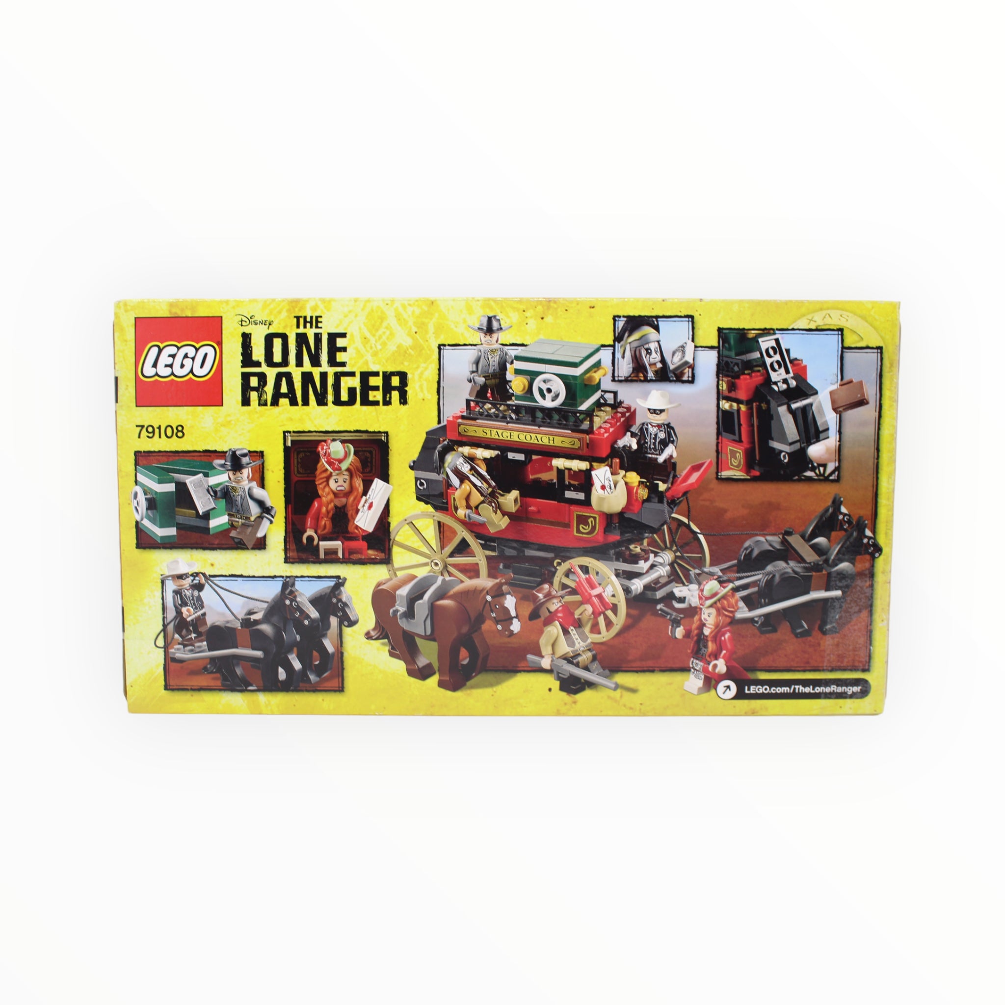 Certified Used Set 79108 The Lone Ranger Stagecoach Escape