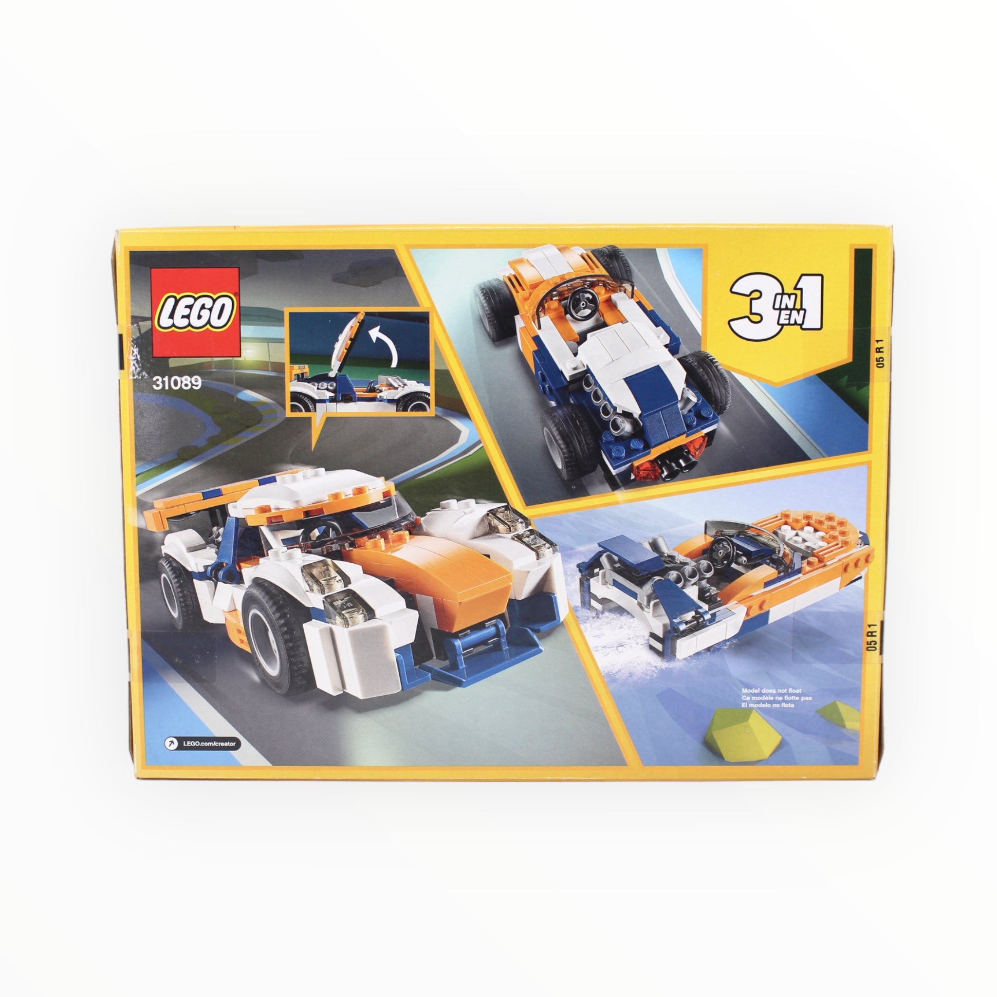 Retired Set 31089 Creator Sunset Track Racer