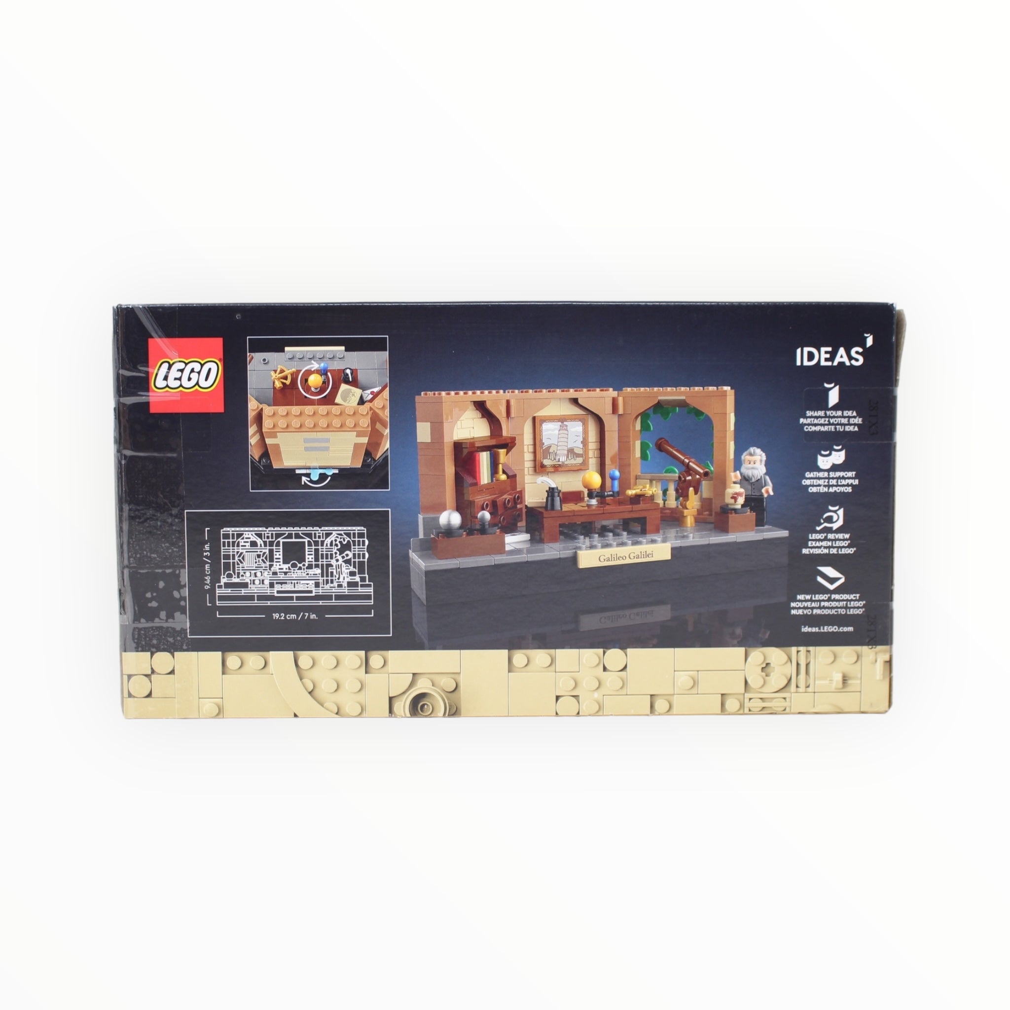 Certified Used Set 40595 LEGO Tribute to Galileo Galilei