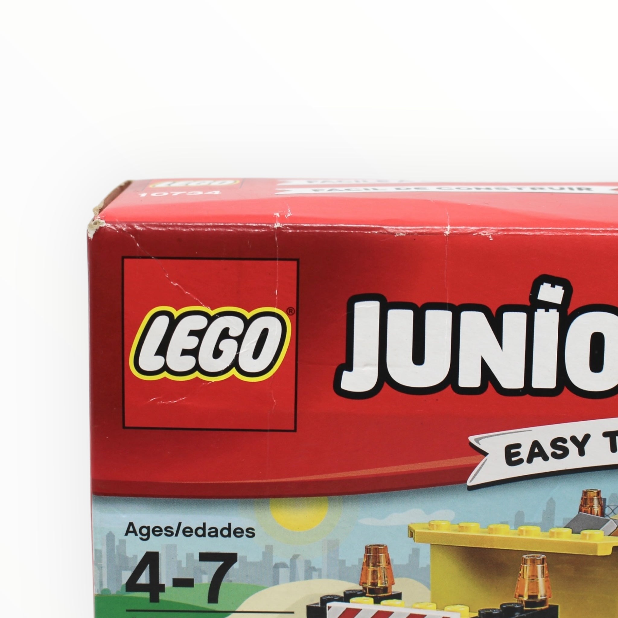 Retired Set 10734 Juniors Demolition Site (damaged box)