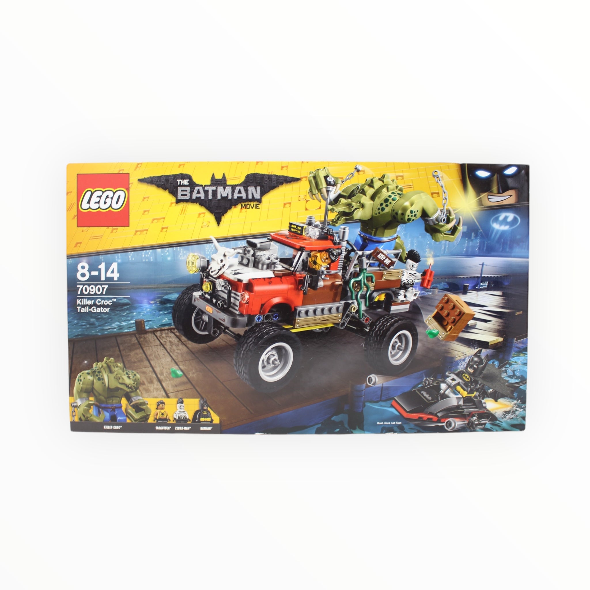 Retired Set 70907 The LEGO Batman Movie Killer Croc Tail-Gator