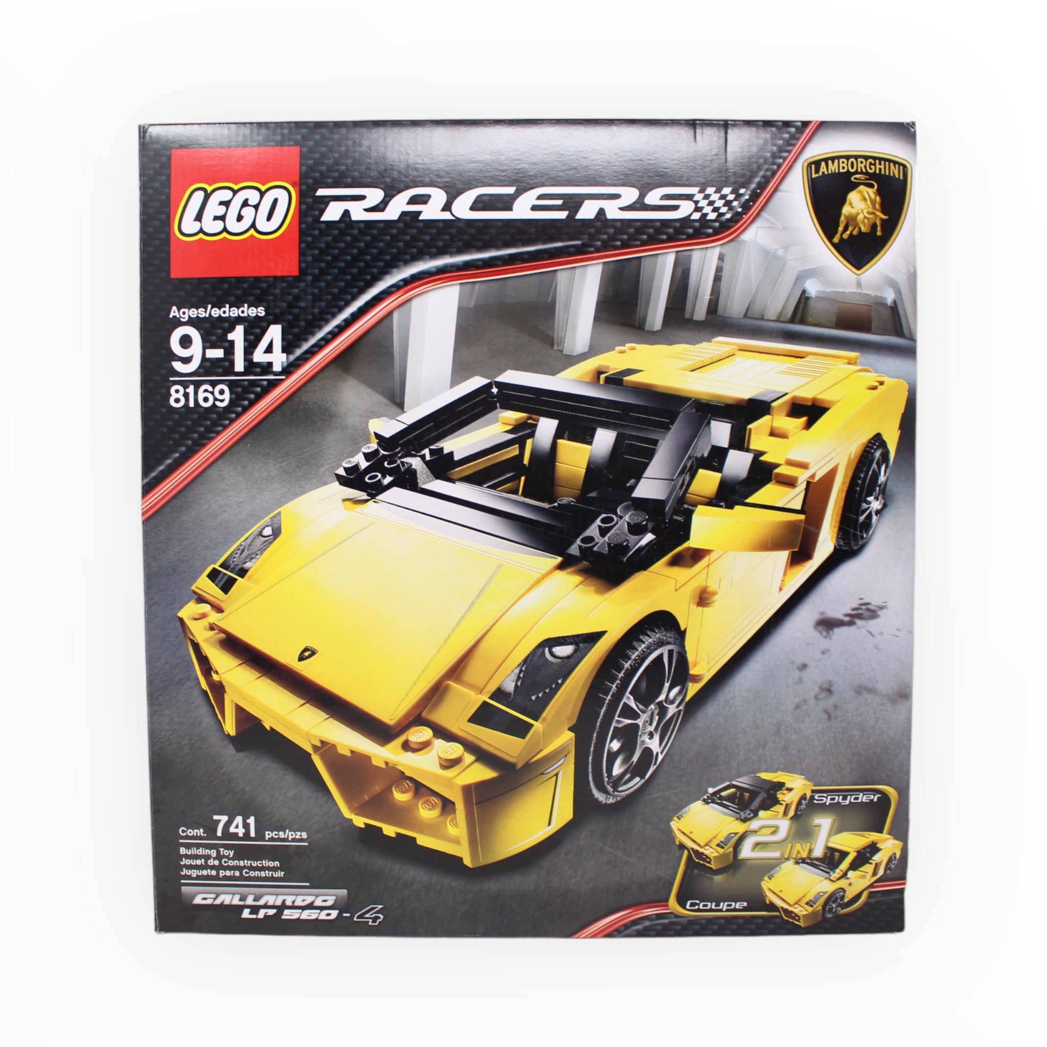 Certified Used Set 8169 Racers Lamborghini Gallardo LP 560-4