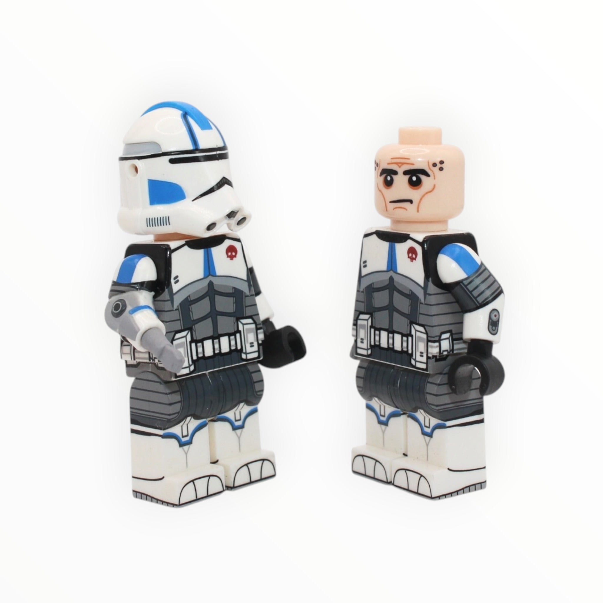 Clone Army Customs - ARC Trooper Echo (printed face, with socket-arm)