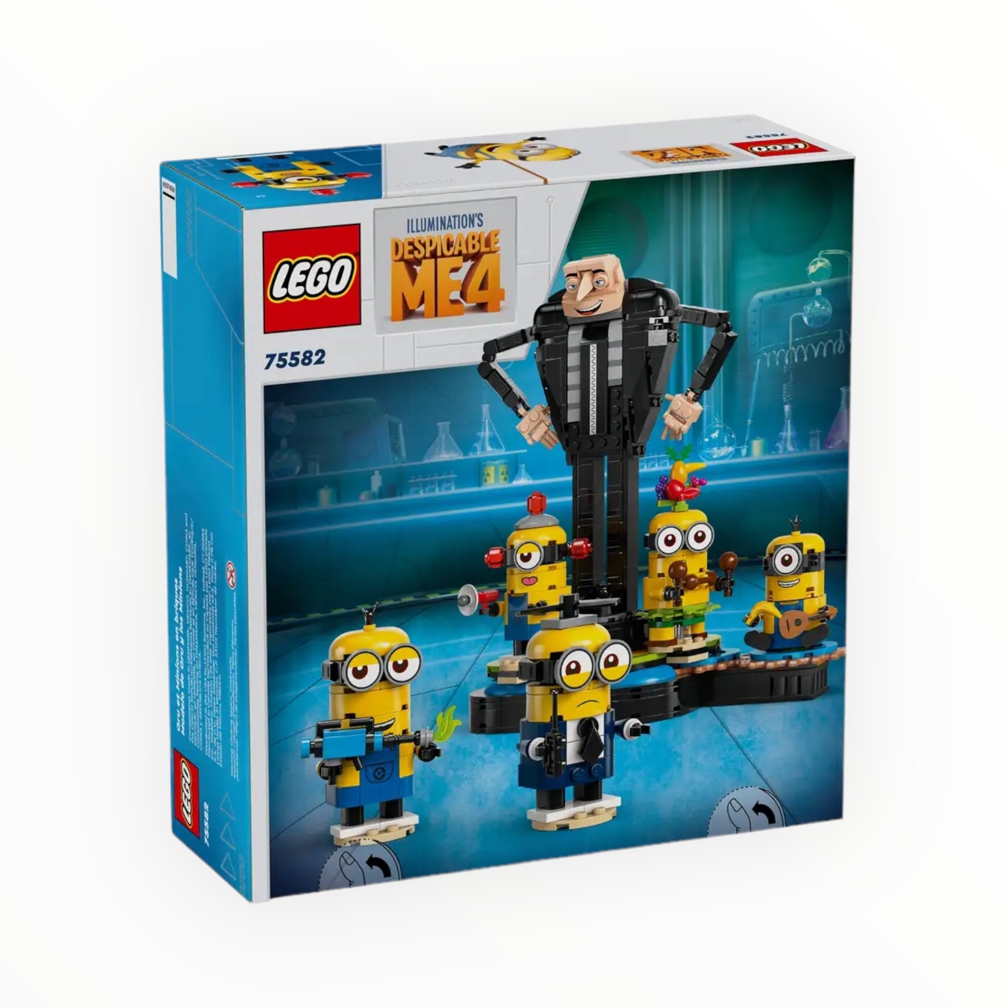 75582 Despicable Me 4 Brick-Built Gru and Minions