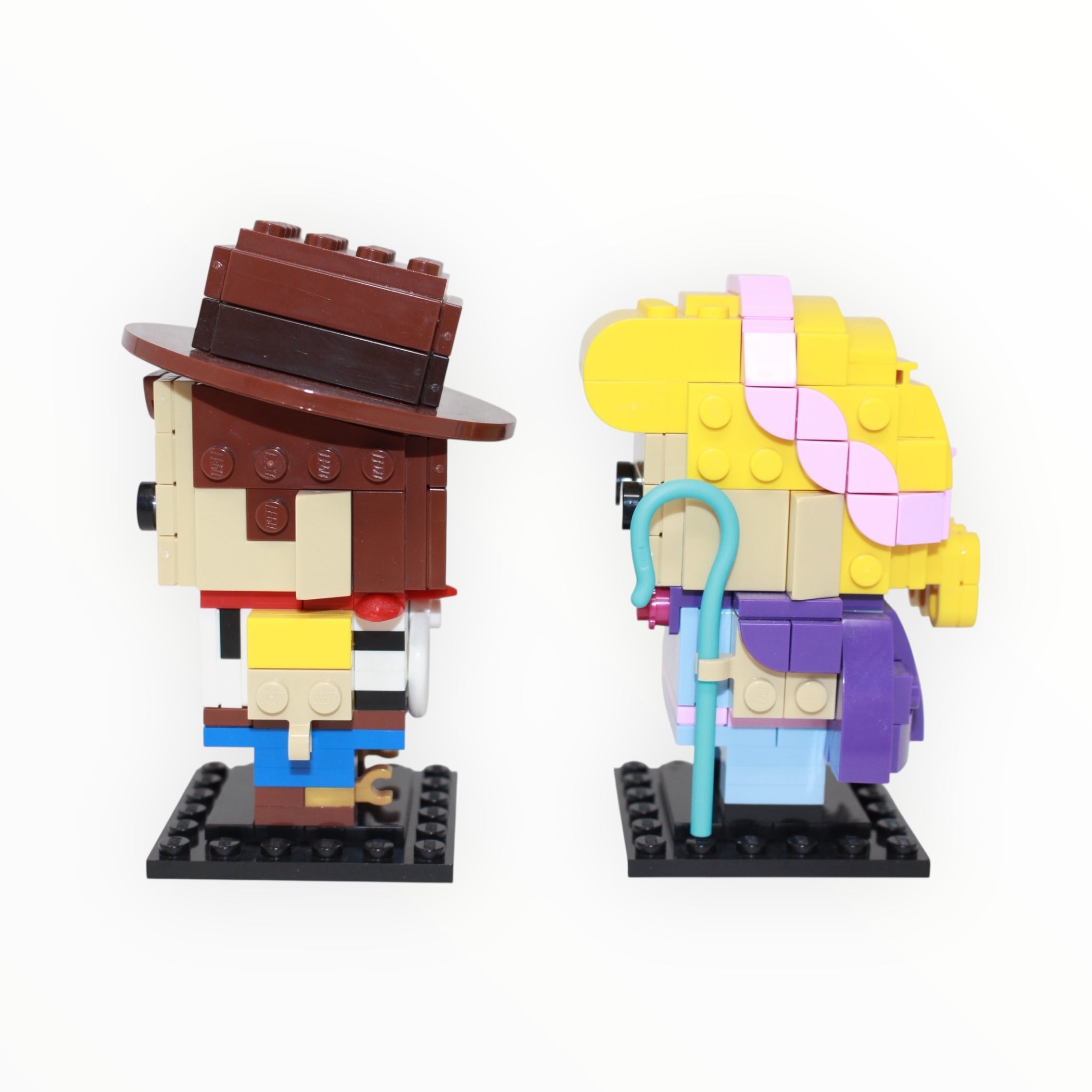Used Set 40553 BrickHeadz Disney Woody and Bo Peep