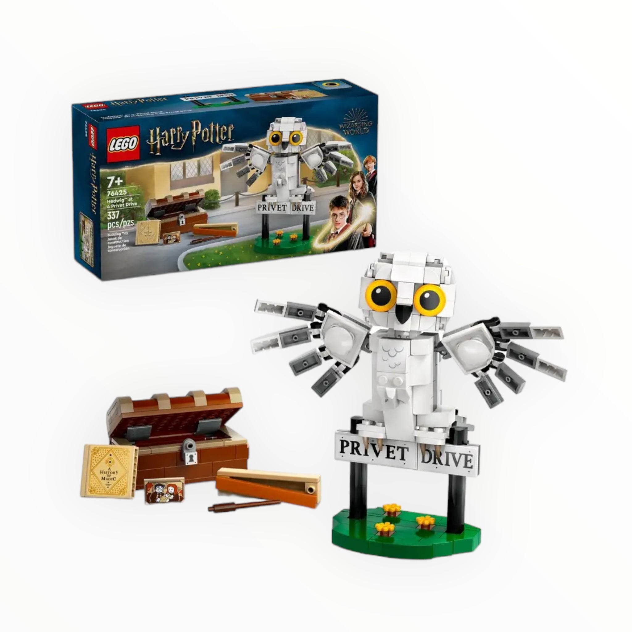 76425 Harry Potter Hedwig at 4 Privet Drive
