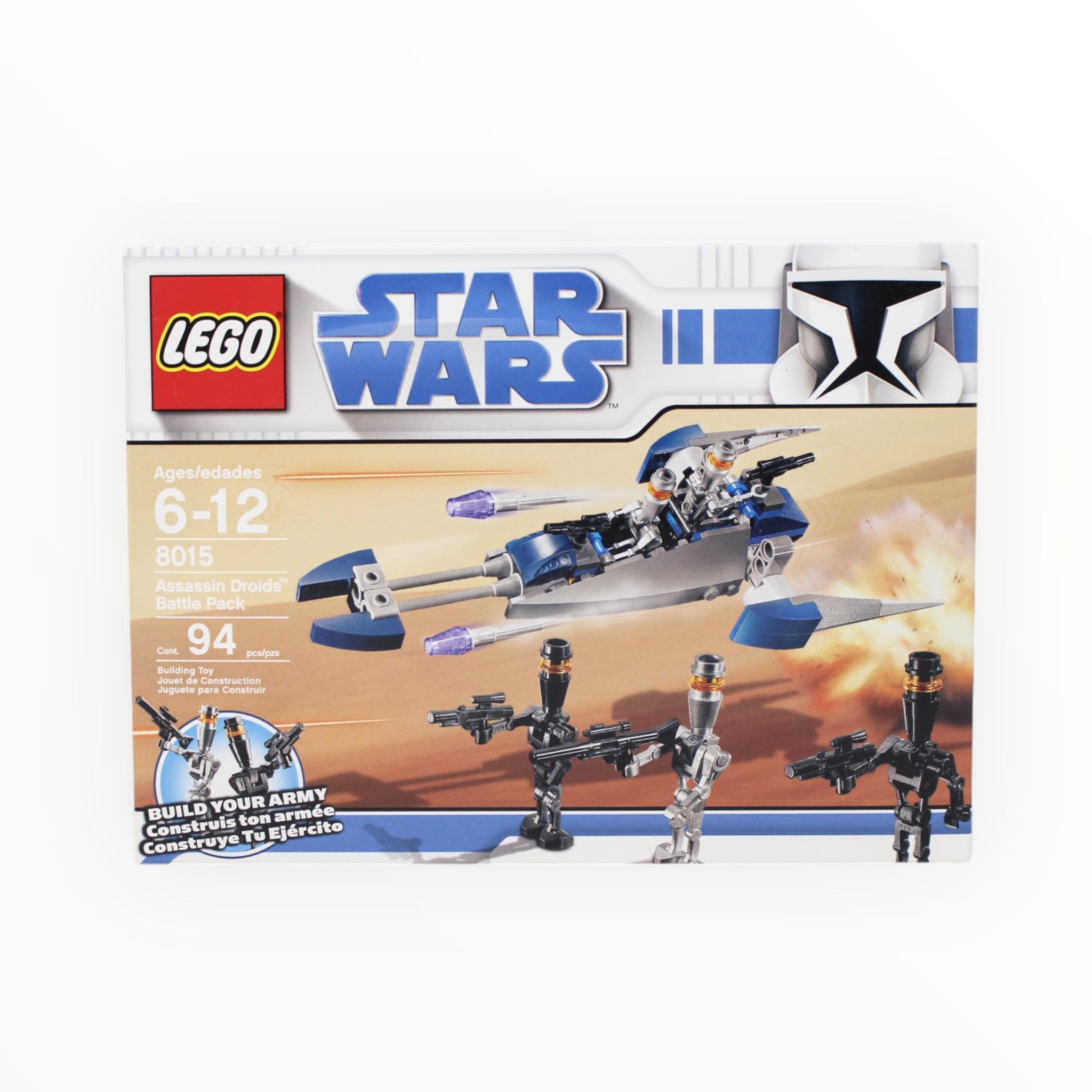 Certified Used Set 8015 Star Wars Assassin Droids Battle Pack