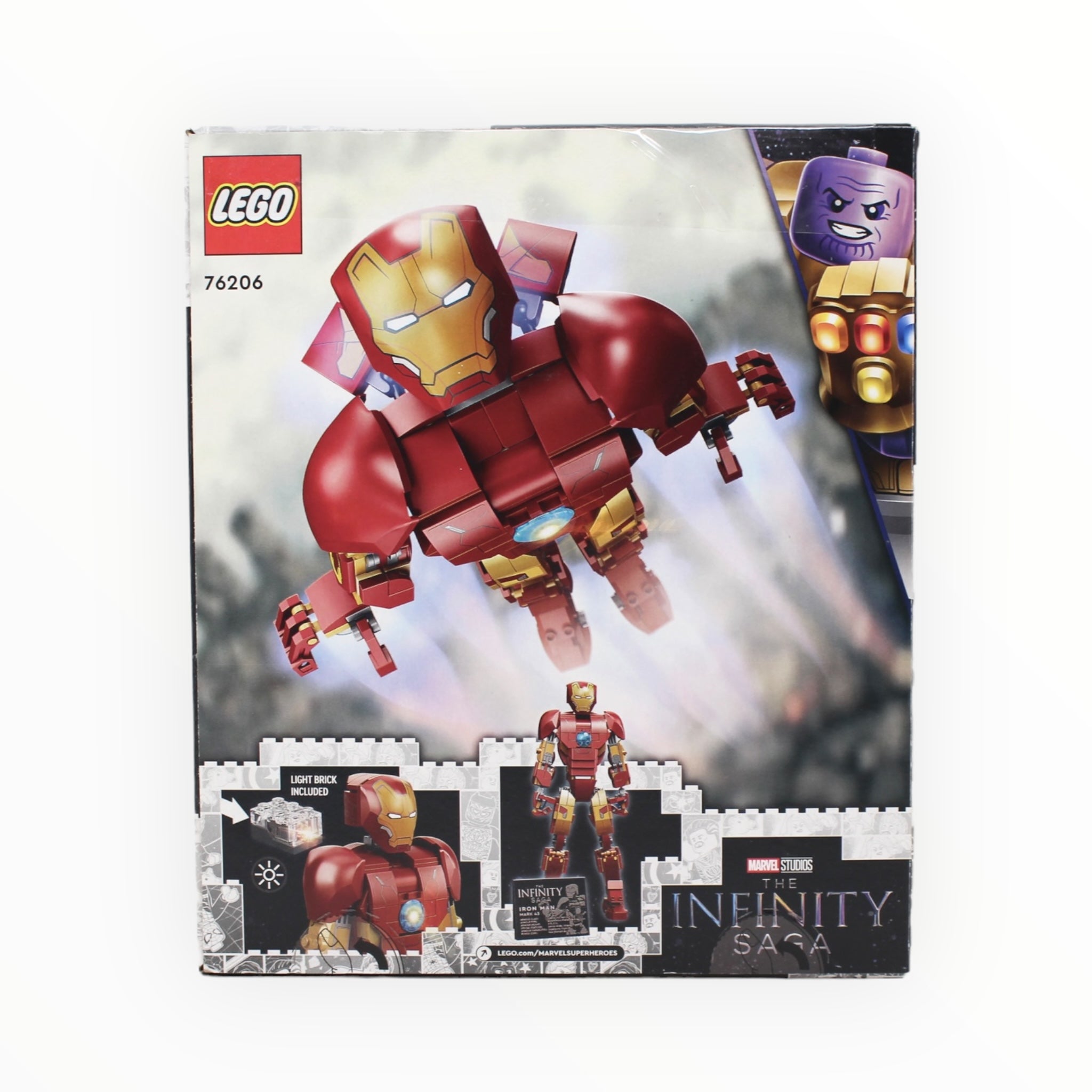 Certified Used Set 76206 Infinity Saga Iron Man Figure